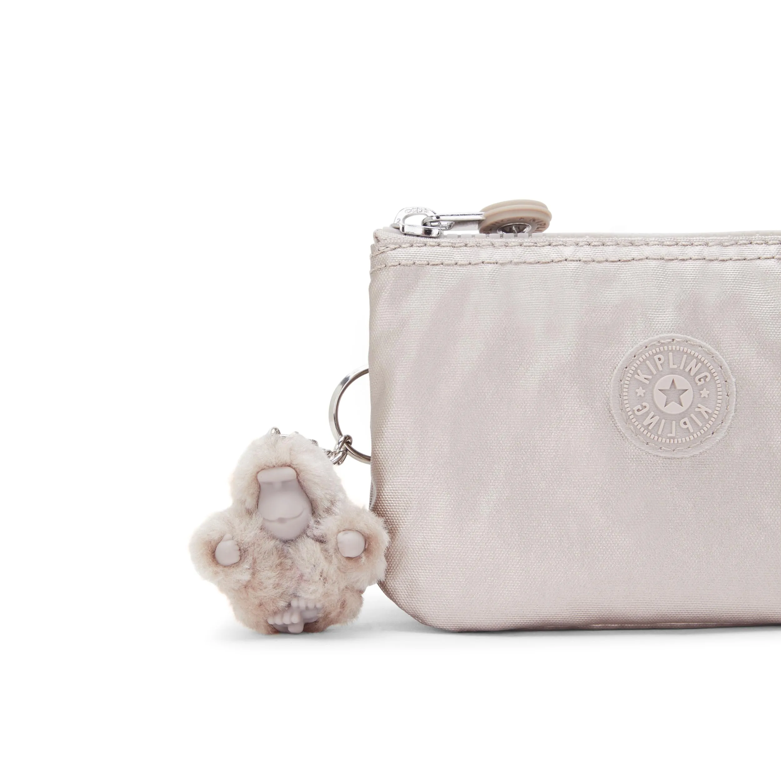 Kipling Creativity S Borsa Metallic Glow Argento K15205 - immagine 6