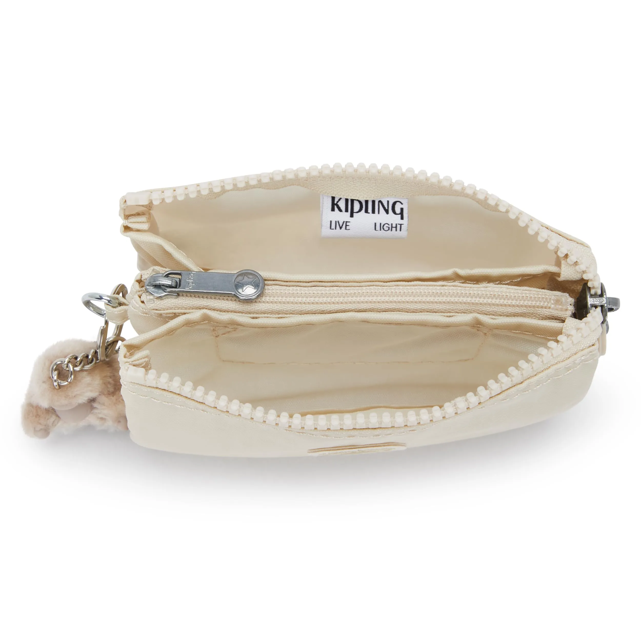 Kipling Creativity S Piccola Borsa Beige Pearl - immagine 3