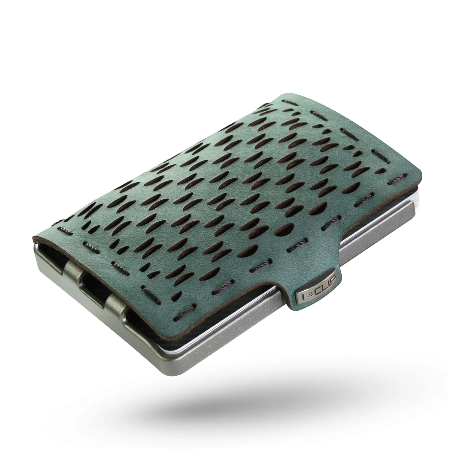 I-CLIP Original Portafoglio Uomo Slim in Pelle con Portamonete e Clip per Banconote, Mini Wallet fino a 12 Carte - immagine 1