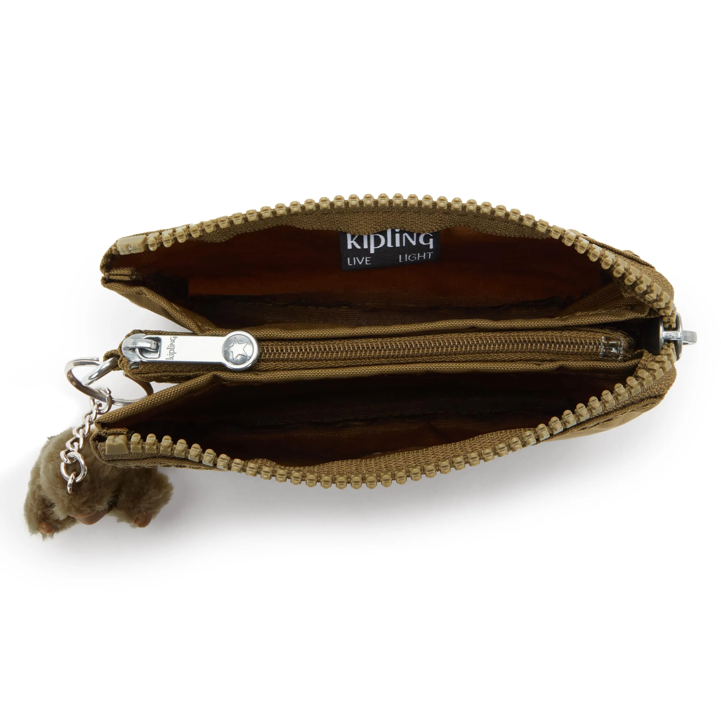 Kipling Creativity S Bag - Smooth Khaki - immagine 3