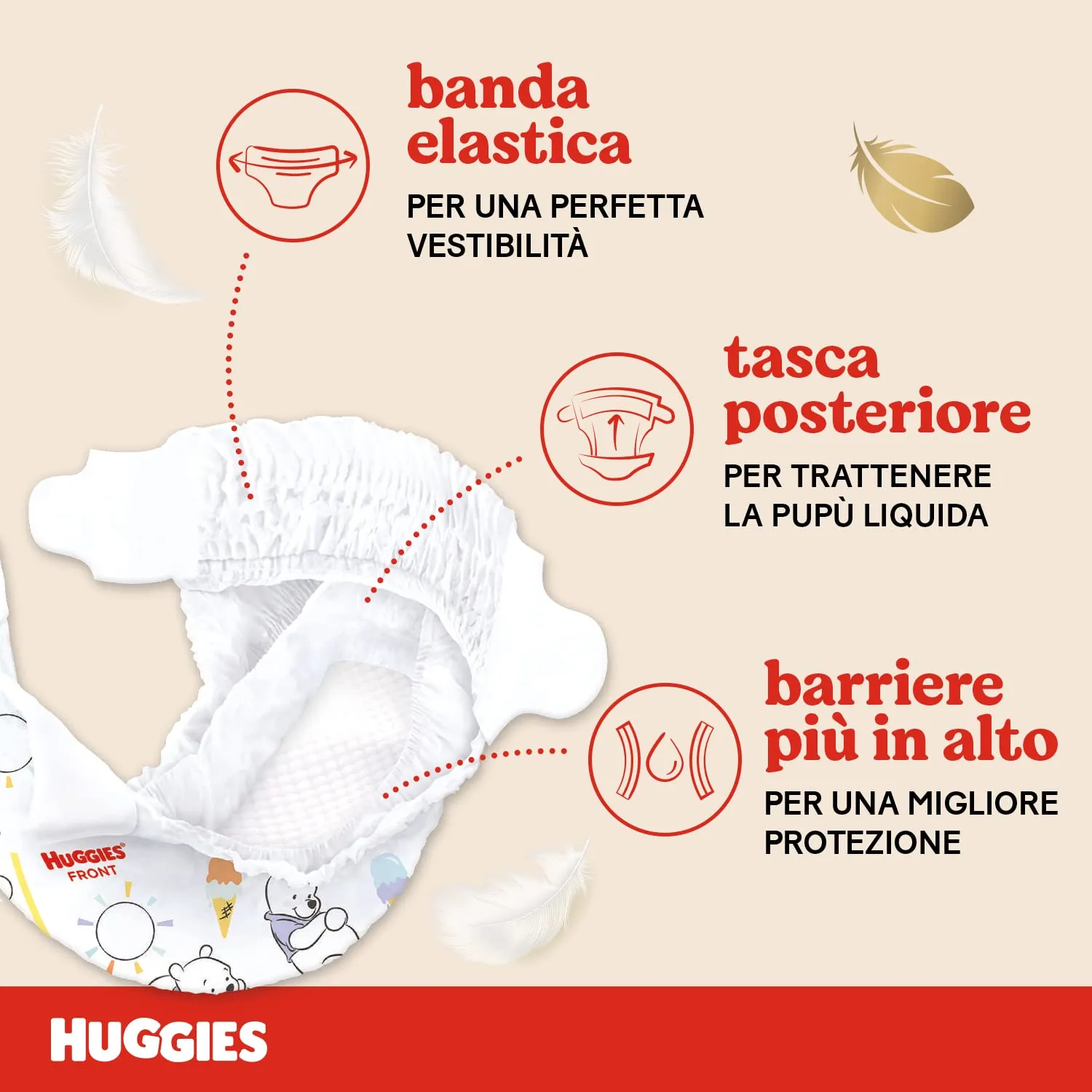 Huggies Extra Care Neonato, Taglia 1 (2-5Kg), 28 Pannolini - immagine 2