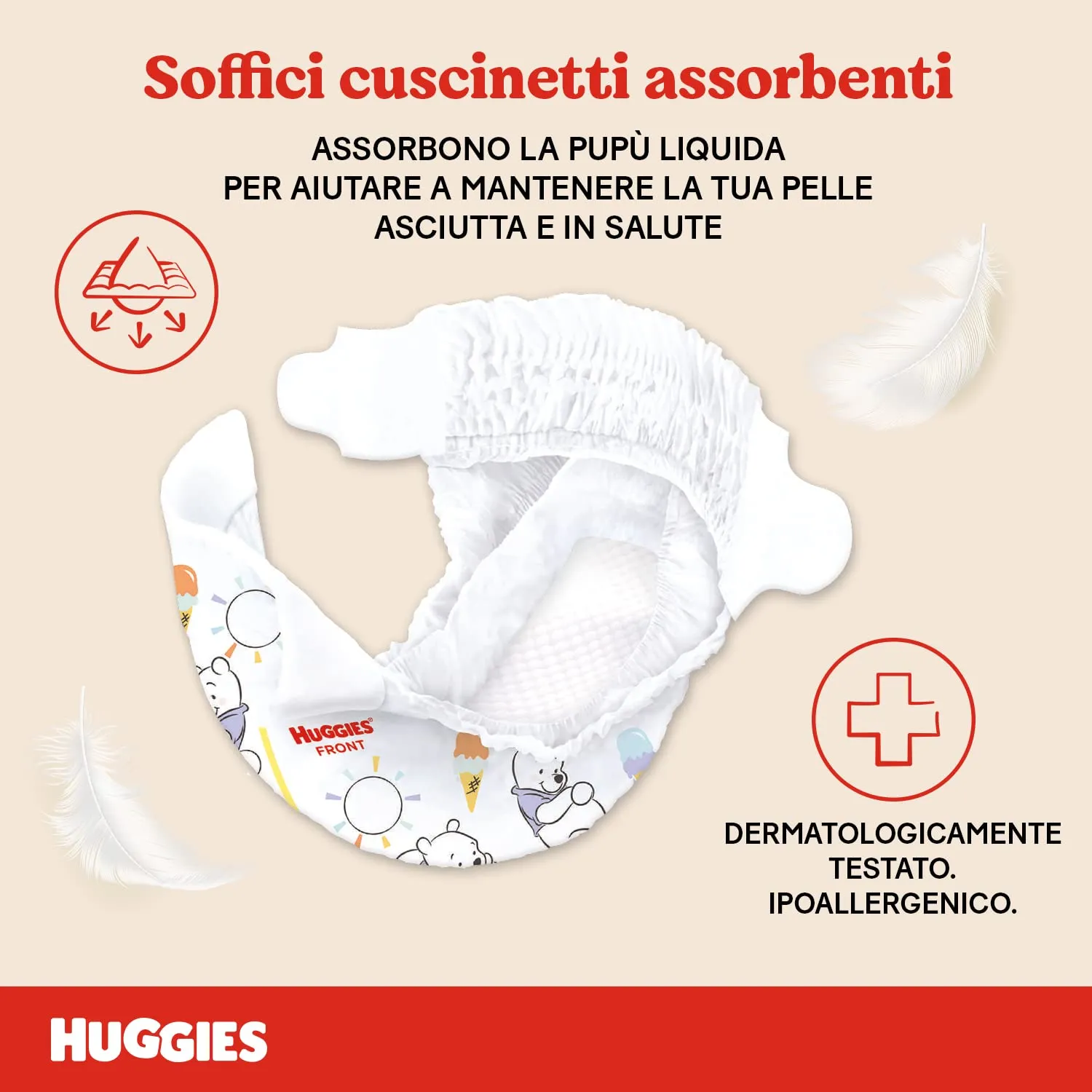 Huggies Extra Care Neonato, Taglia 1 (2-5Kg), 28 Pannolini - immagine 3