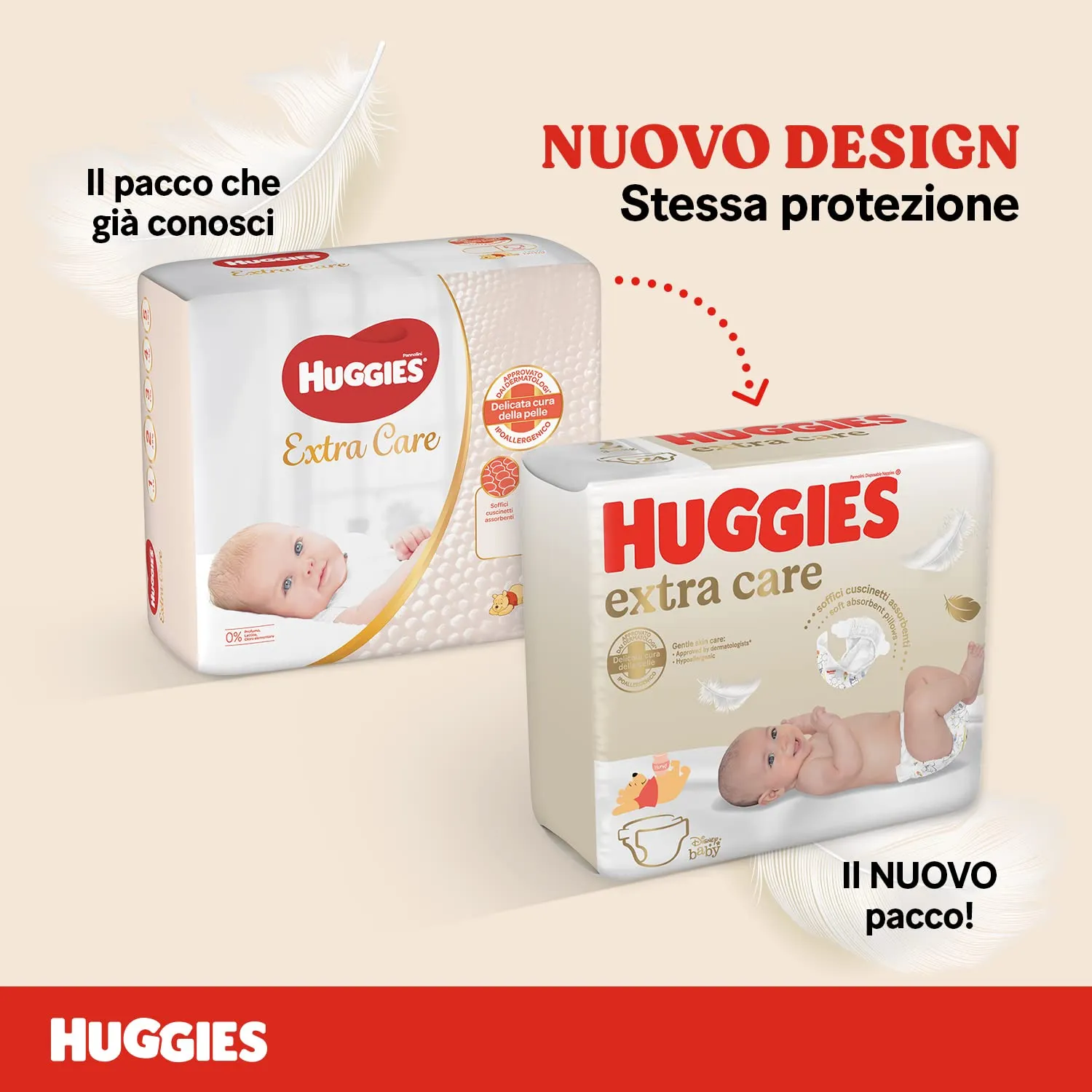 Huggies Extra Care Neonato, Taglia 1 (2-5Kg), 28 Pannolini - immagine 5