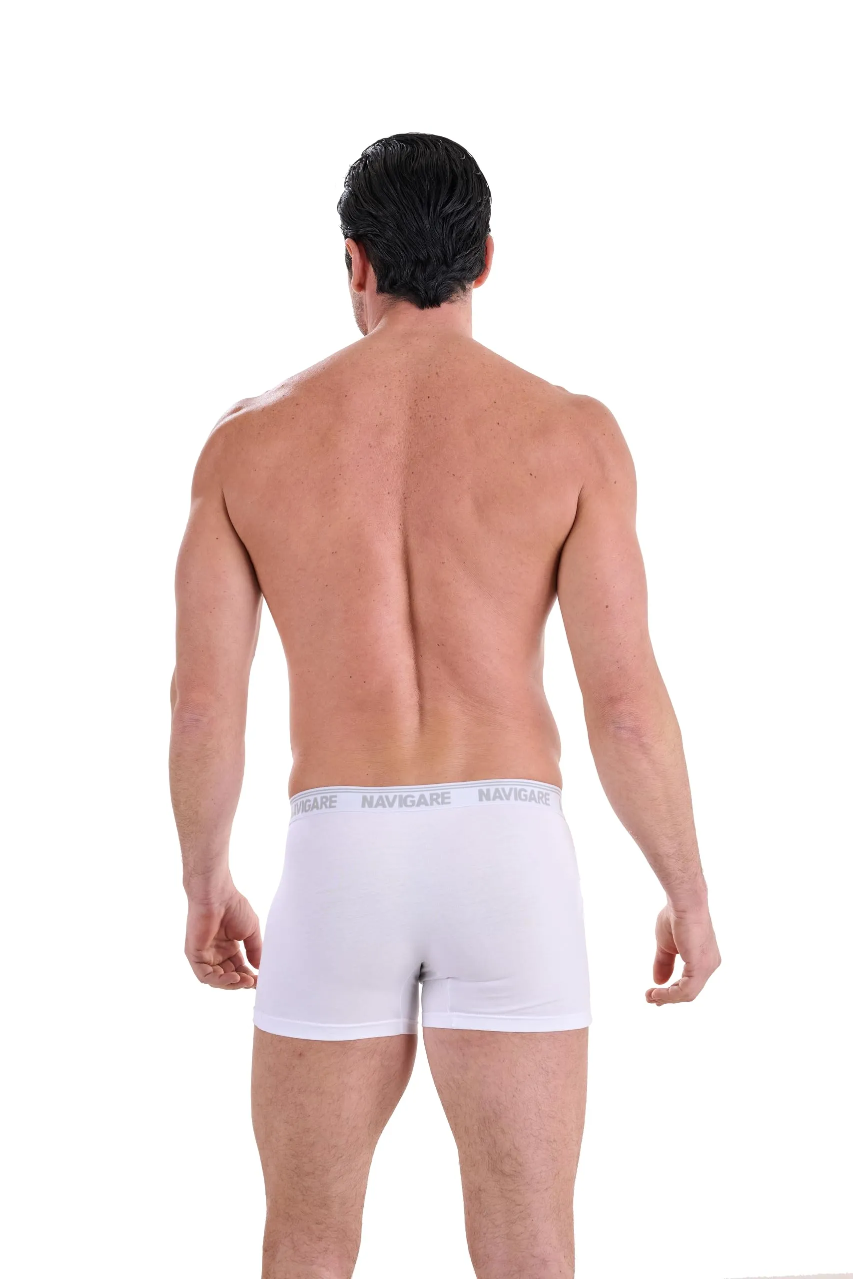 Navigare 573/E Boxer, Bianco, Medium, Pack of 6, Men - immagine 3