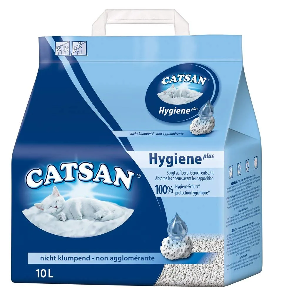 Catsan Lettiera per Gatti, 4 x 10L - immagine 2