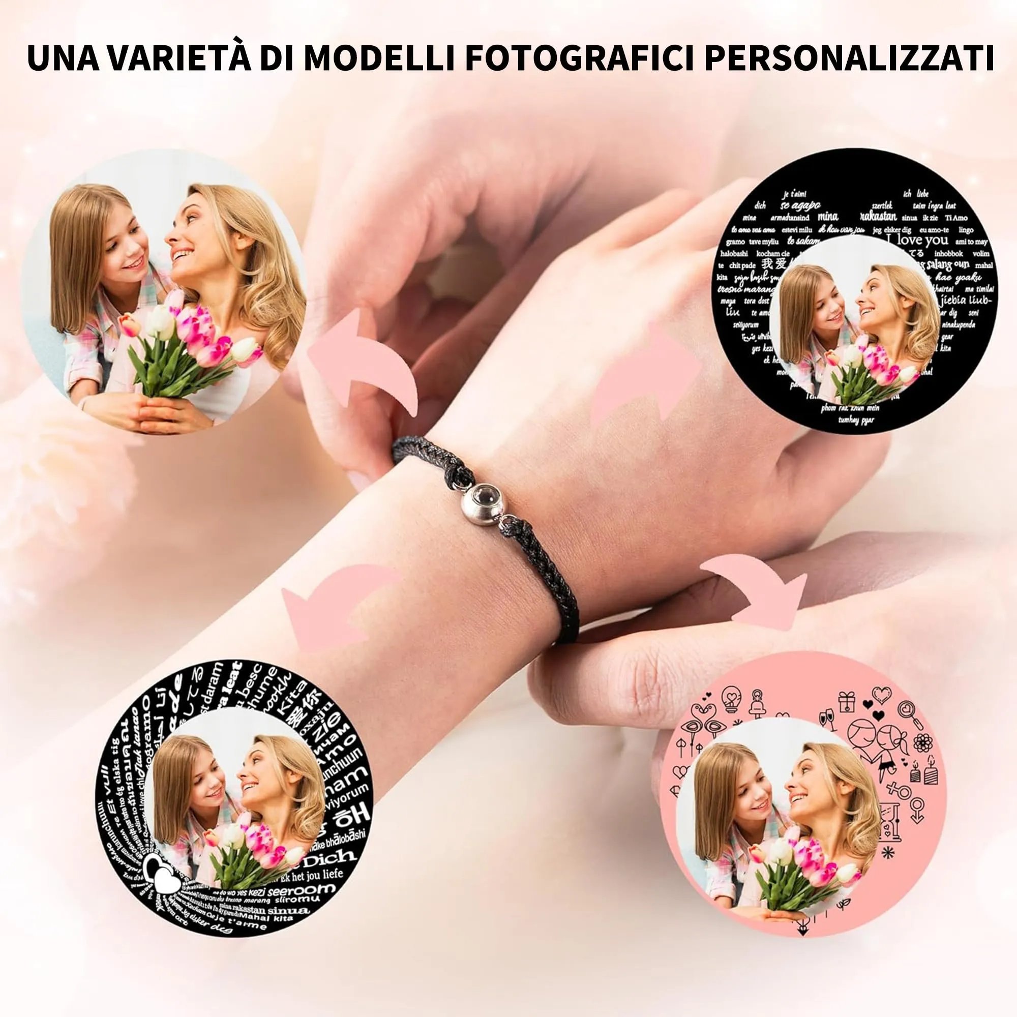 Easycosy Bracciale con Foto Personalizzata - immagine 3