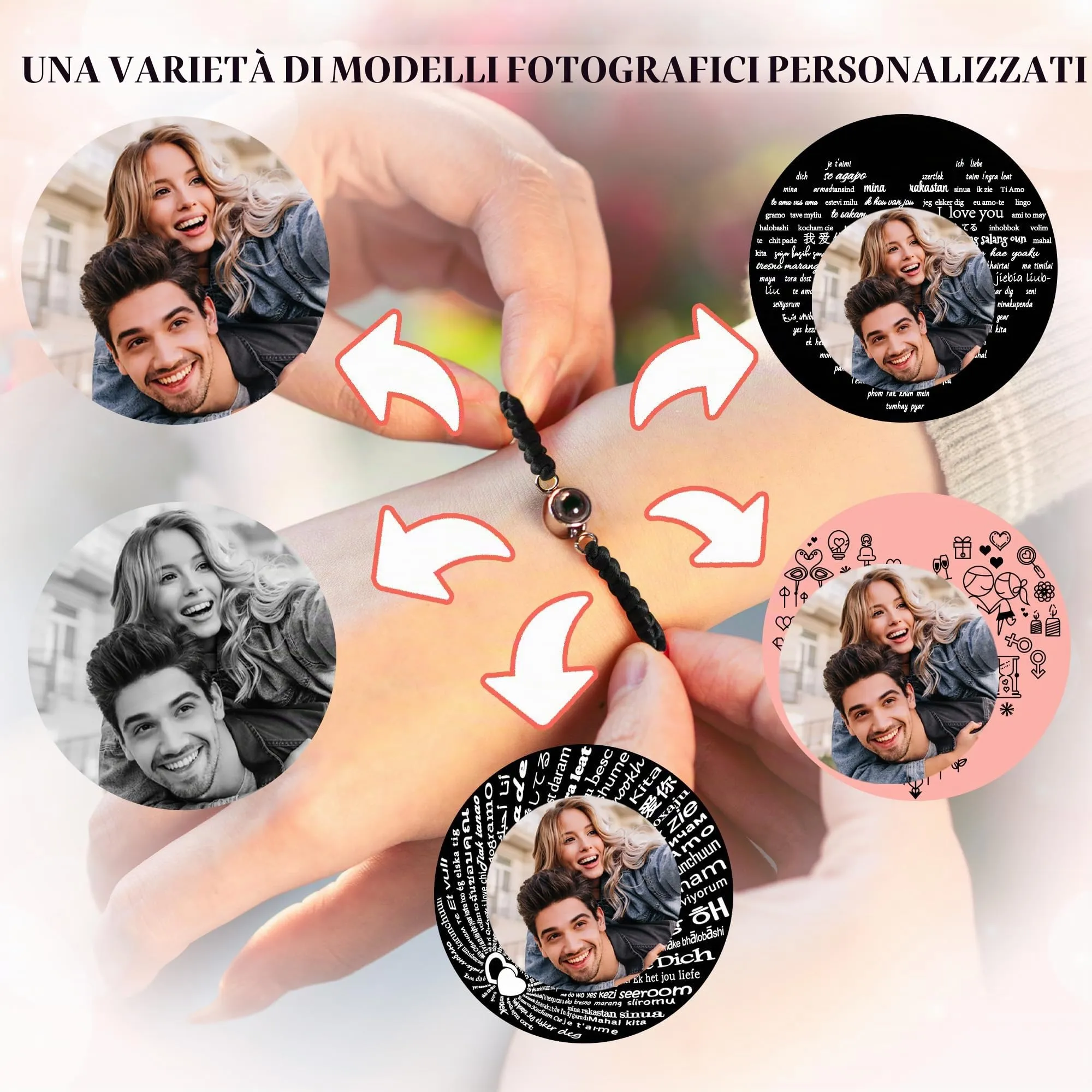 Easycosy Bracciale con Foto Personalizzata - immagine 4