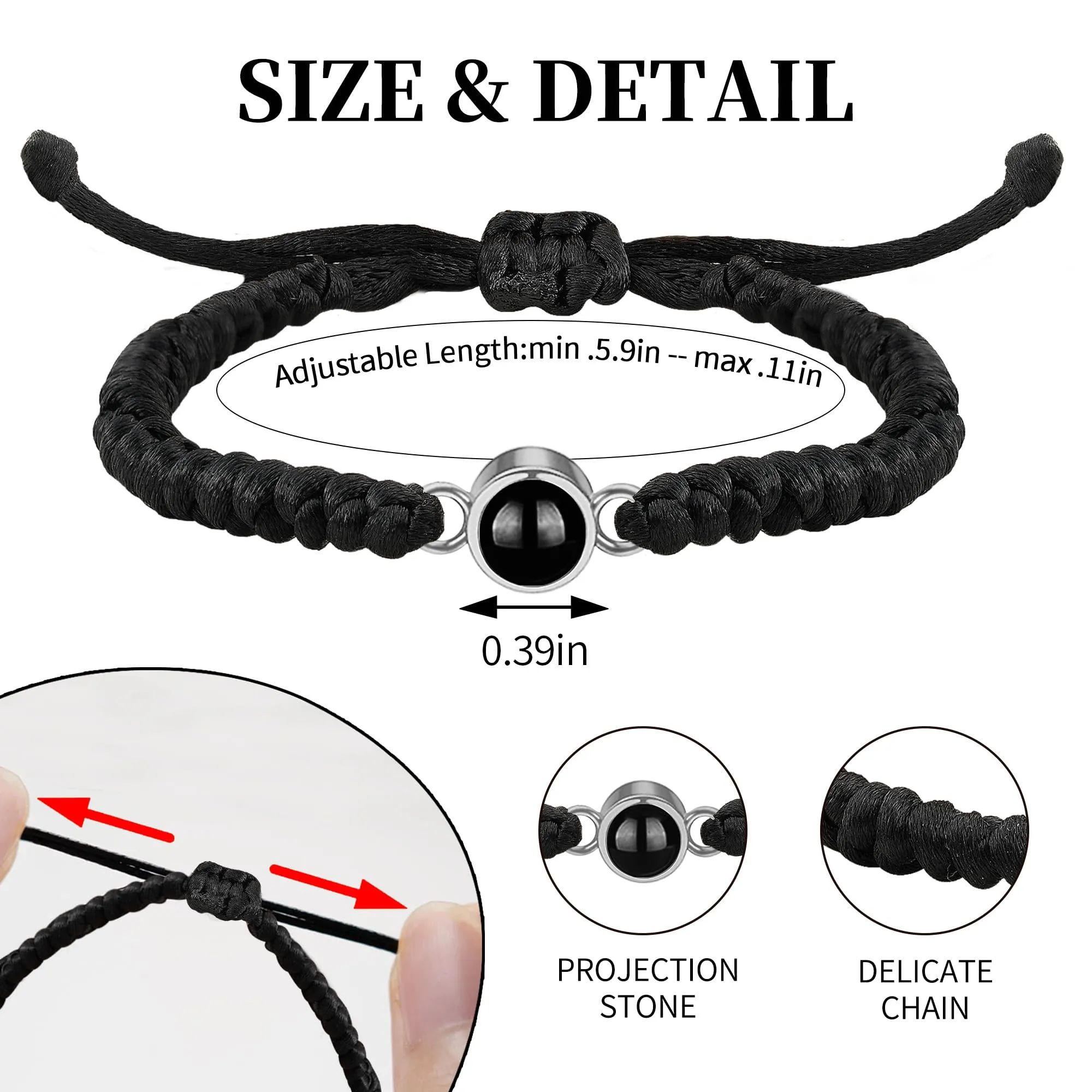 Easycosy Bracciale con Foto Personalizzata - immagine 5