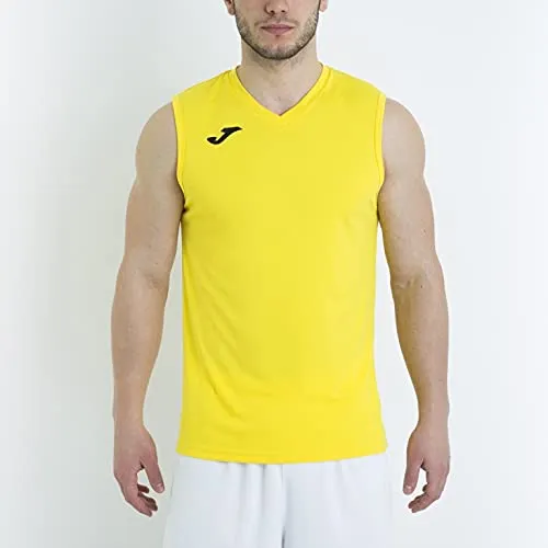 Joma Combi S/M Maglietta da Uomo, Giallo, XL - immagine 2