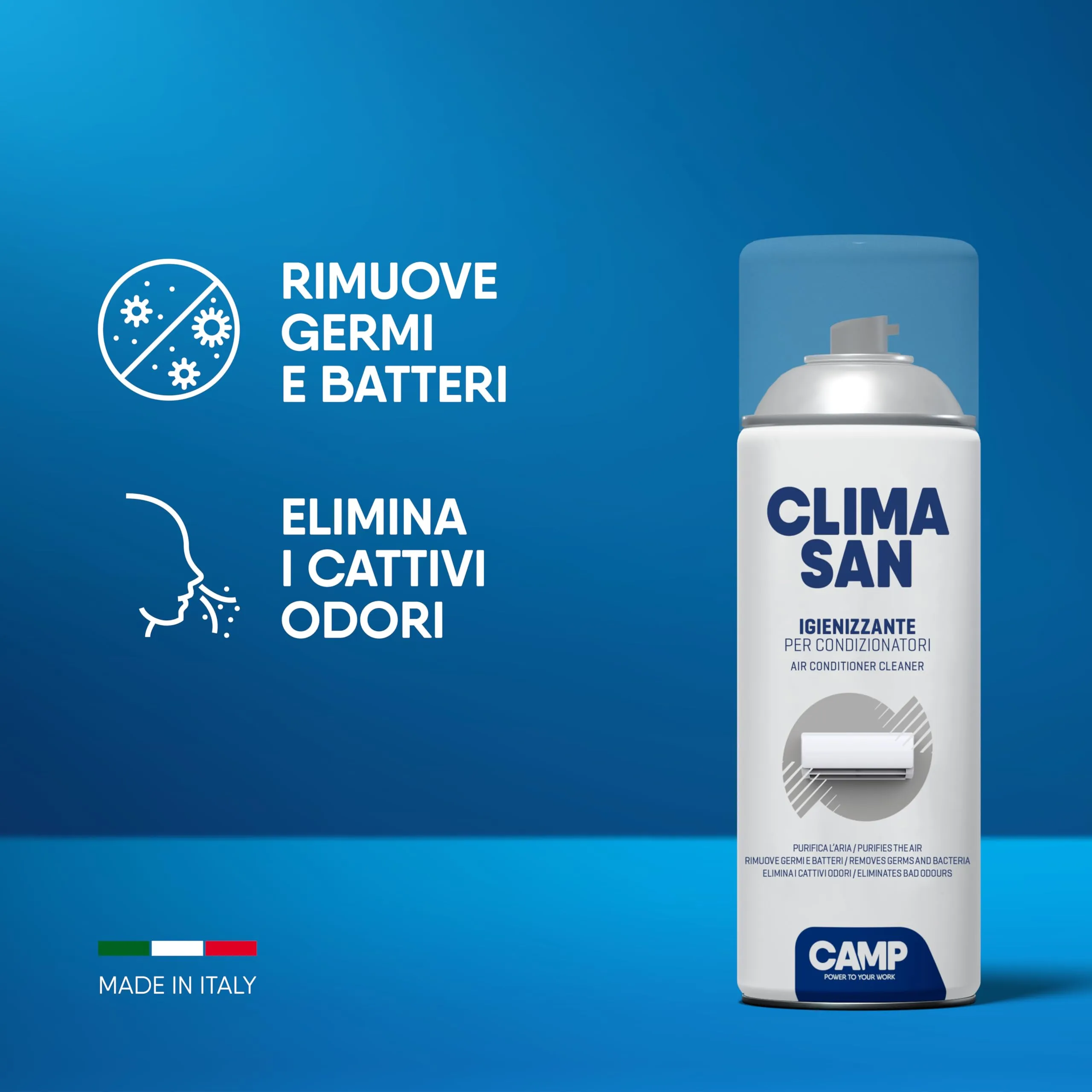 CAMP Climasan Igienizzante per Climatizzatore, 400 ml - immagine 2