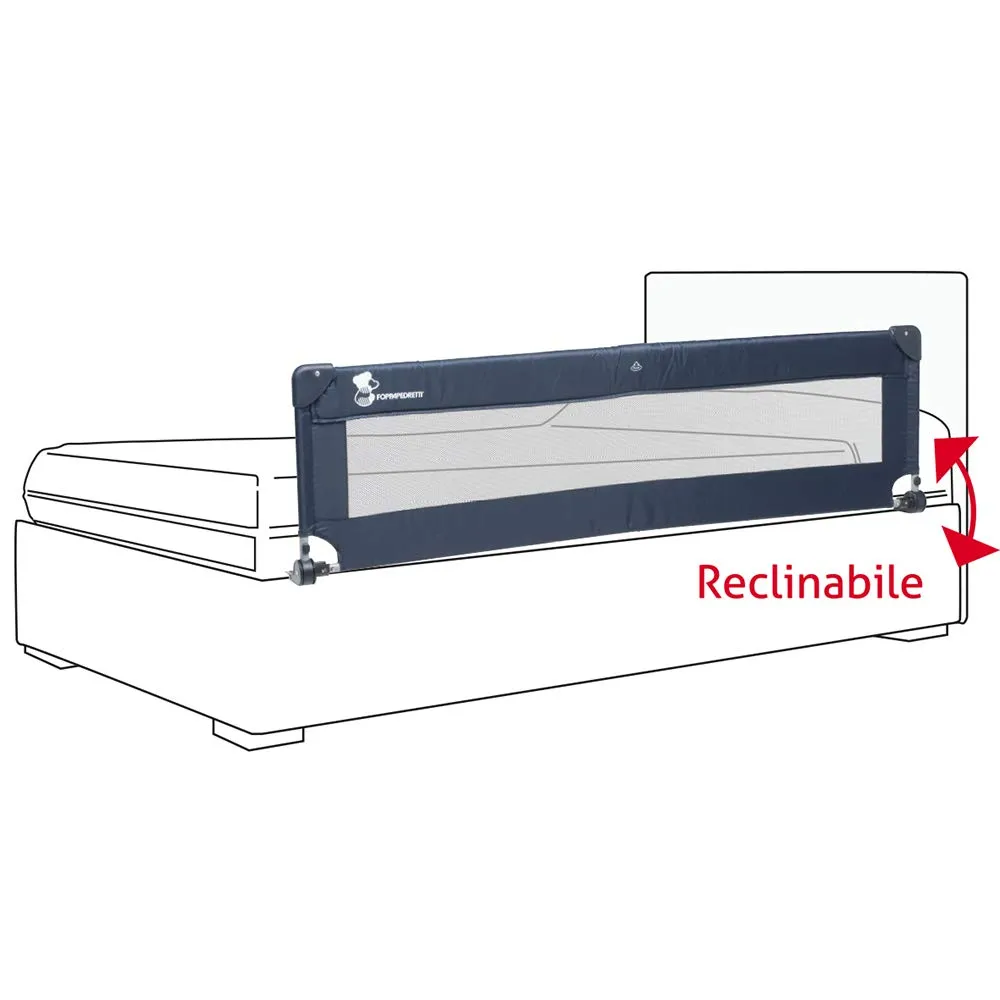 Foppapedretti Sponda da Letto Hoplà 150 cm, Blu - immagine 3