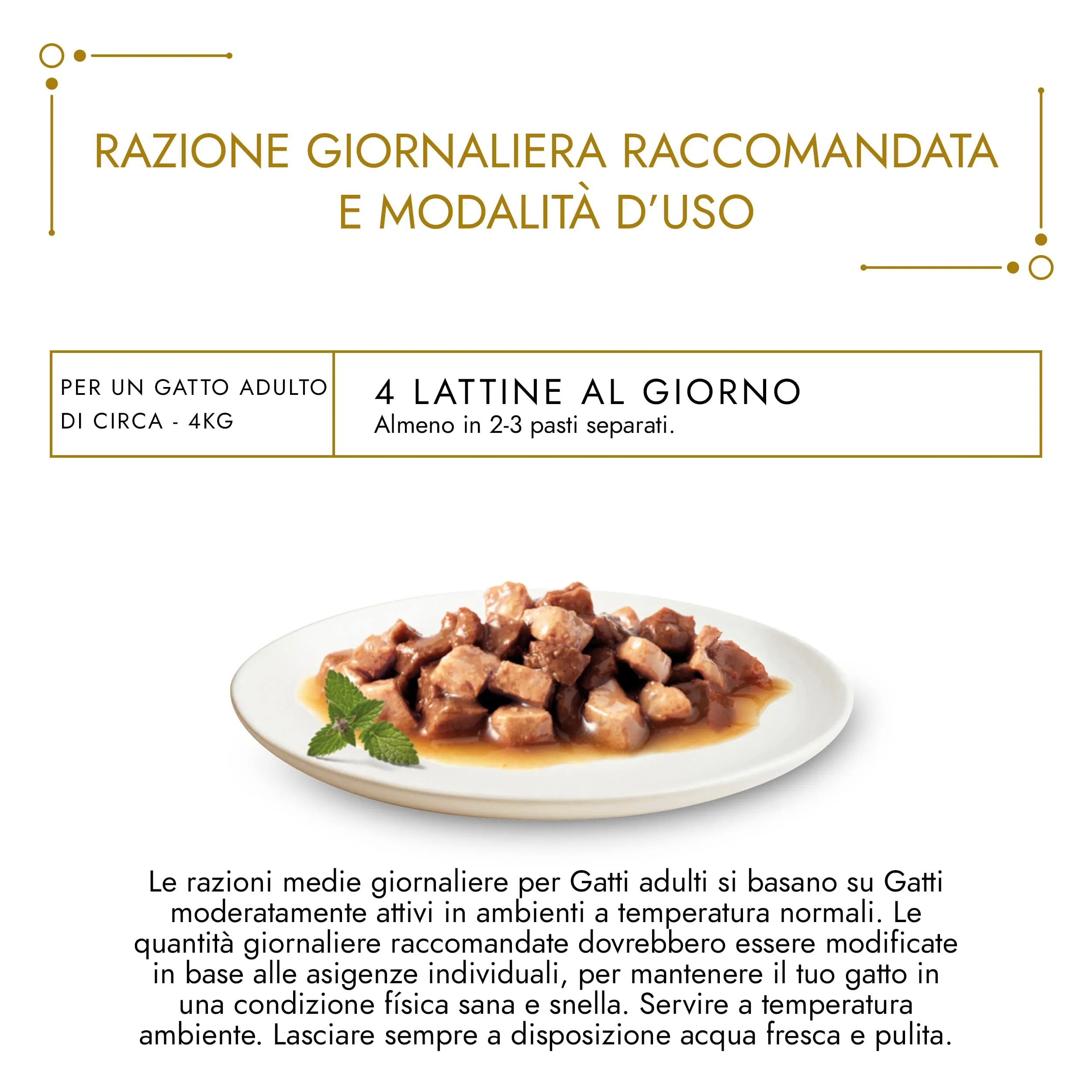 Gourmet Gold Cibo Umido per Gatti Adulti Dadini in Salsa Salmone e Pollo, 24 Lattine da 85g - immagine 6