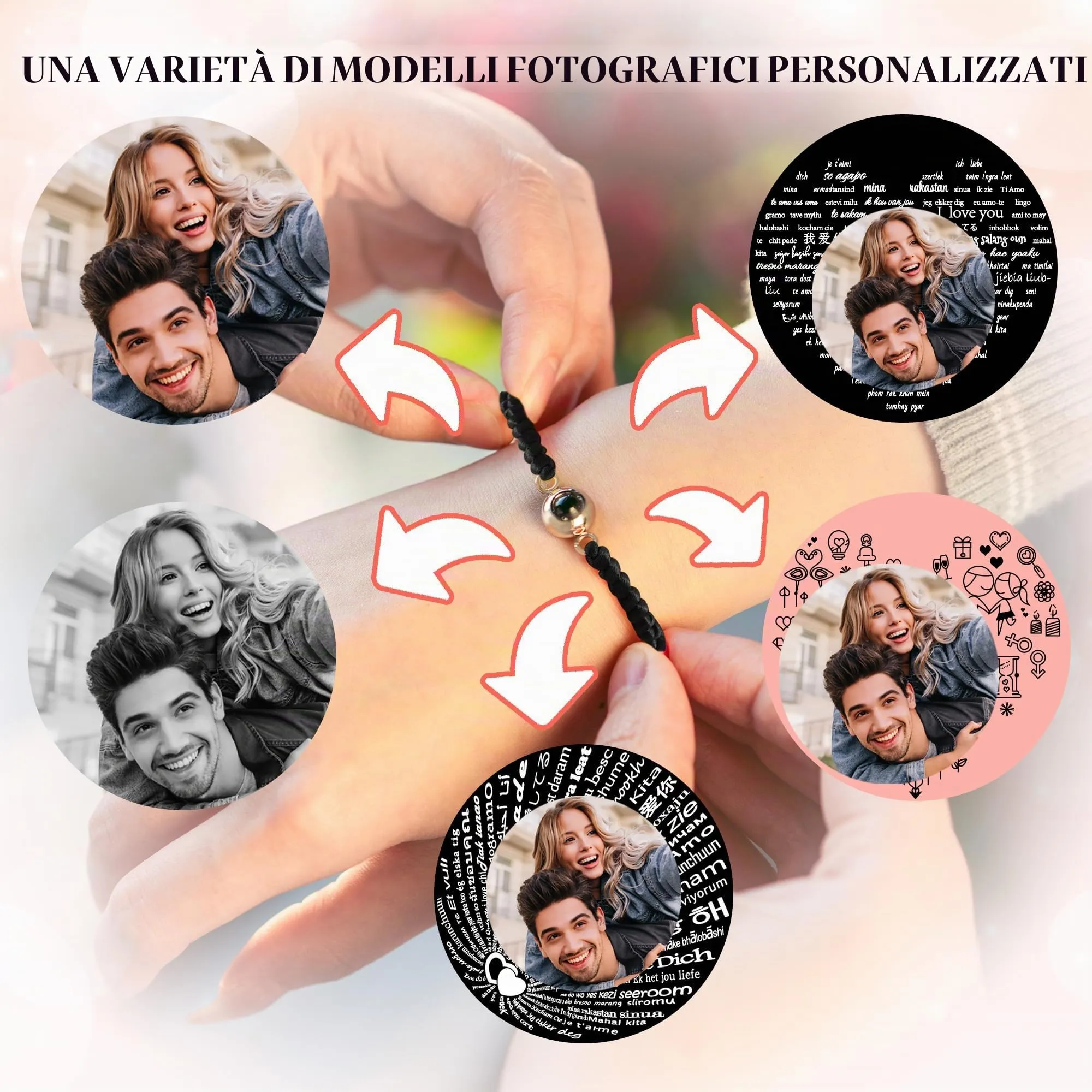 Easycosy Bracciale con Foto Personalizzata - immagine 4