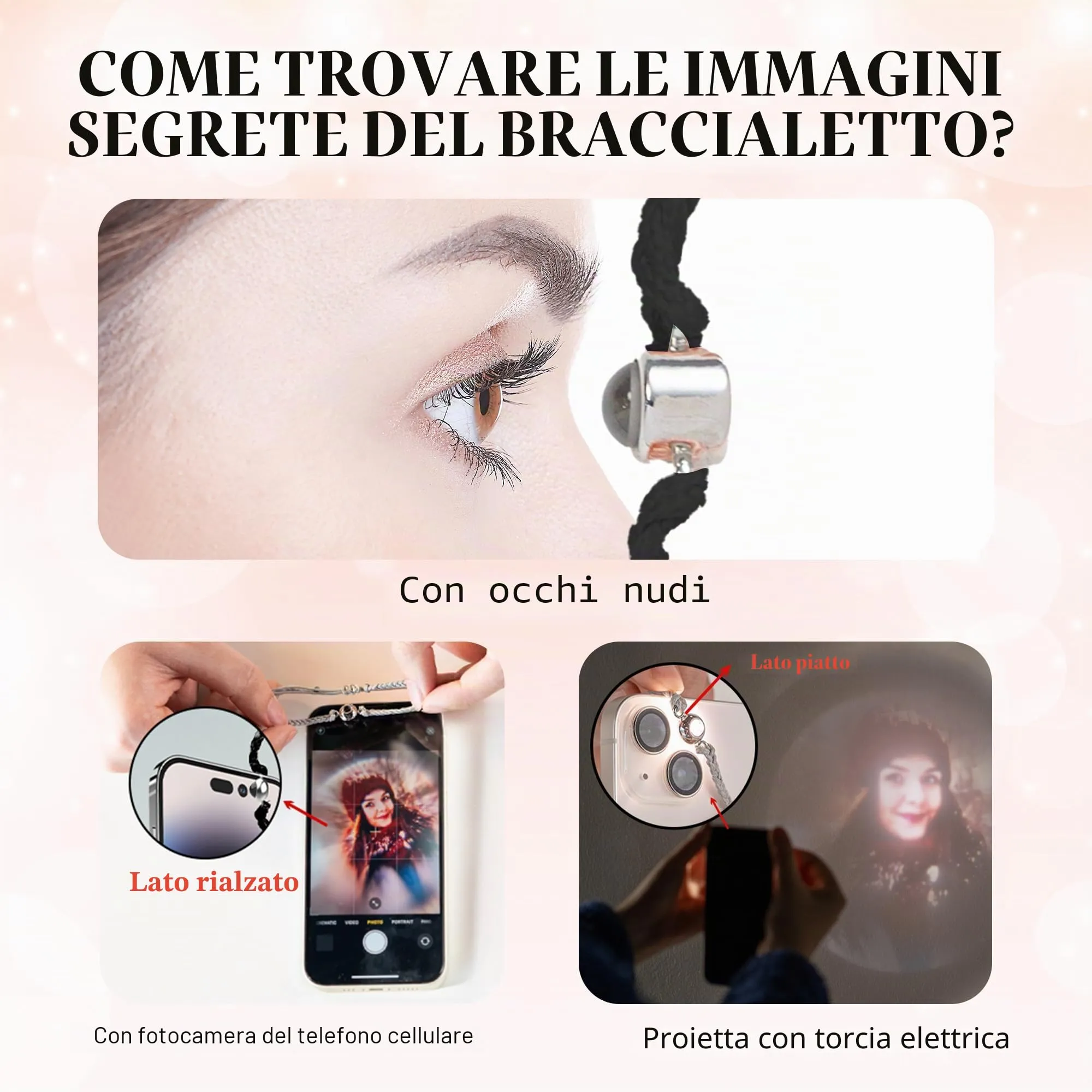 Easycosy Bracciale con Foto Personalizzata - immagine 6