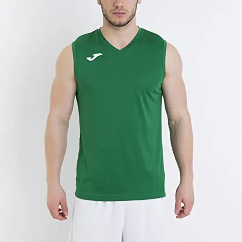 Joma Maglietta Sportiva Senza Maniche Uomo Combi Verde M - immagine 2