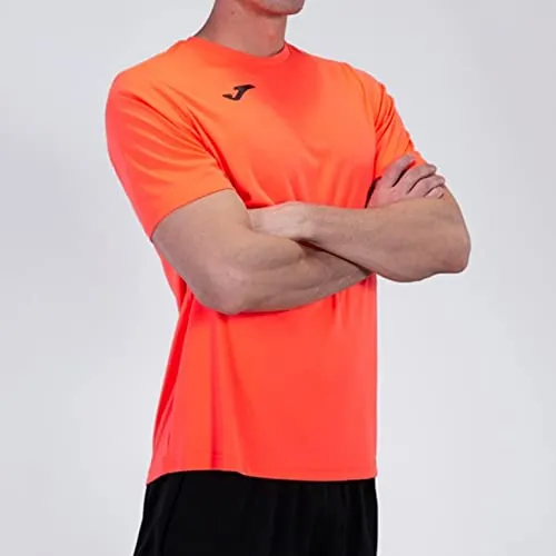 Joma T-Shirt Sportiva da Uomo Combi - Corallo Fluoroso - immagine 6
