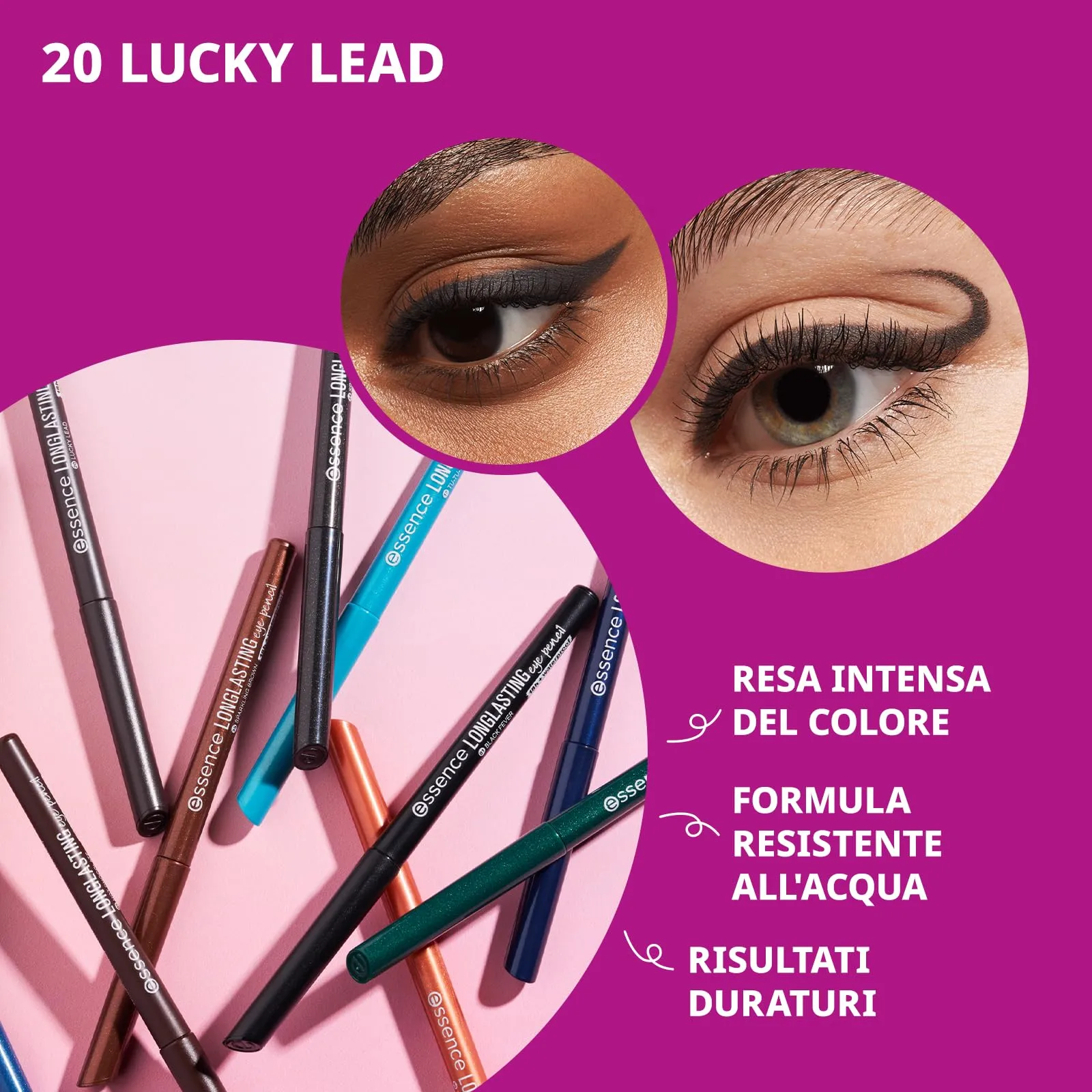Essence Cosmetics Long-Lasting Eye Pencil 20 Lucky Lead - immagine 3