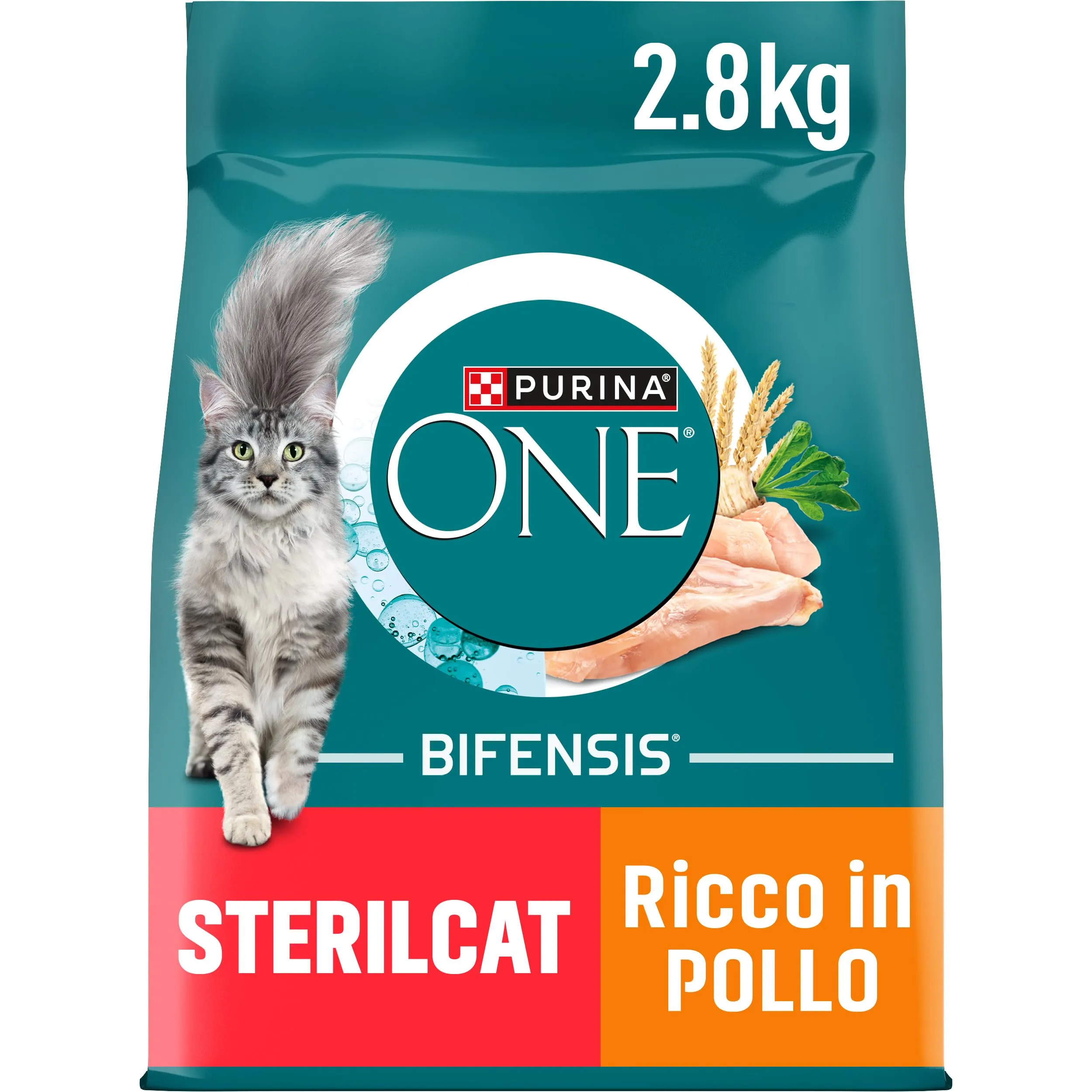 Purina ONE Bifensis Sterilcat Crocchette Gatti Adulti, 2.8 kg - immagine 1