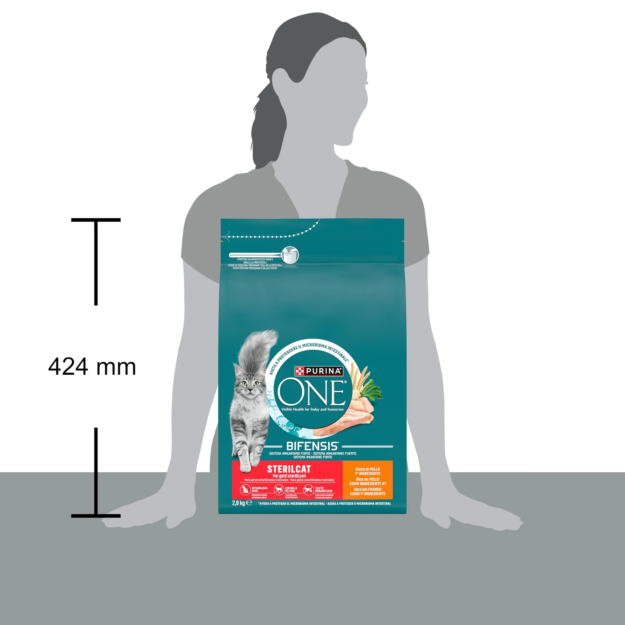 Purina ONE Bifensis Sterilcat Crocchette Gatti Adulti, 2.8 kg - immagine 6
