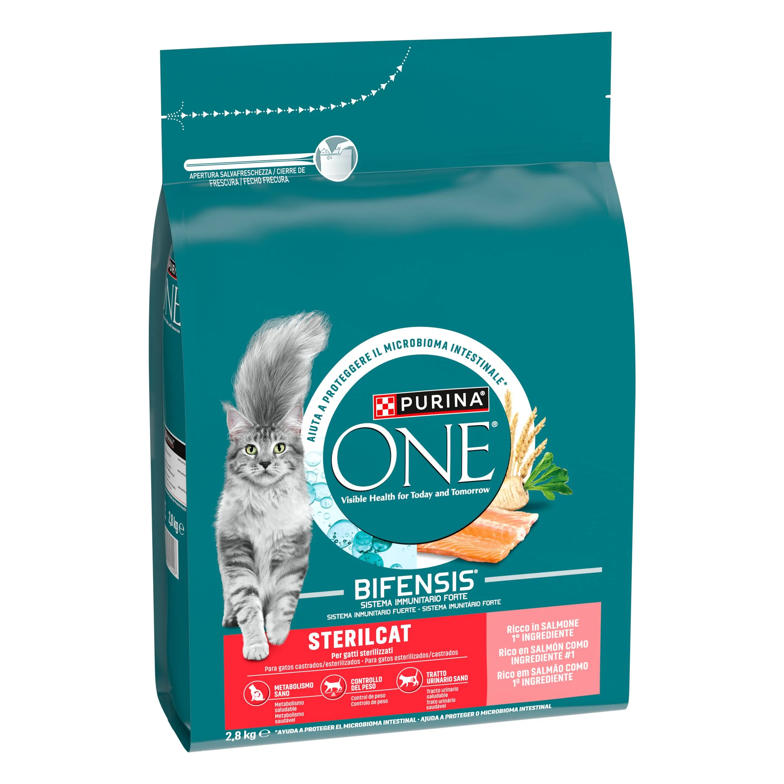 Purina ONE Bifensis Sterilcat Crocchette per Gatti Adulti, 2.8 kg - immagine 2