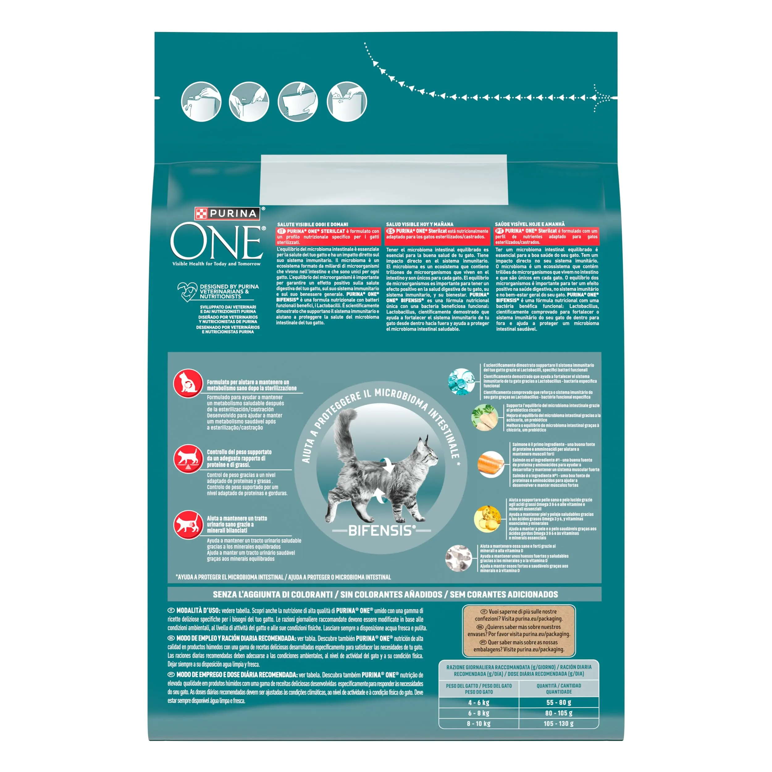 Purina ONE Bifensis Sterilcat Crocchette per Gatti Adulti, 2.8 kg - immagine 7