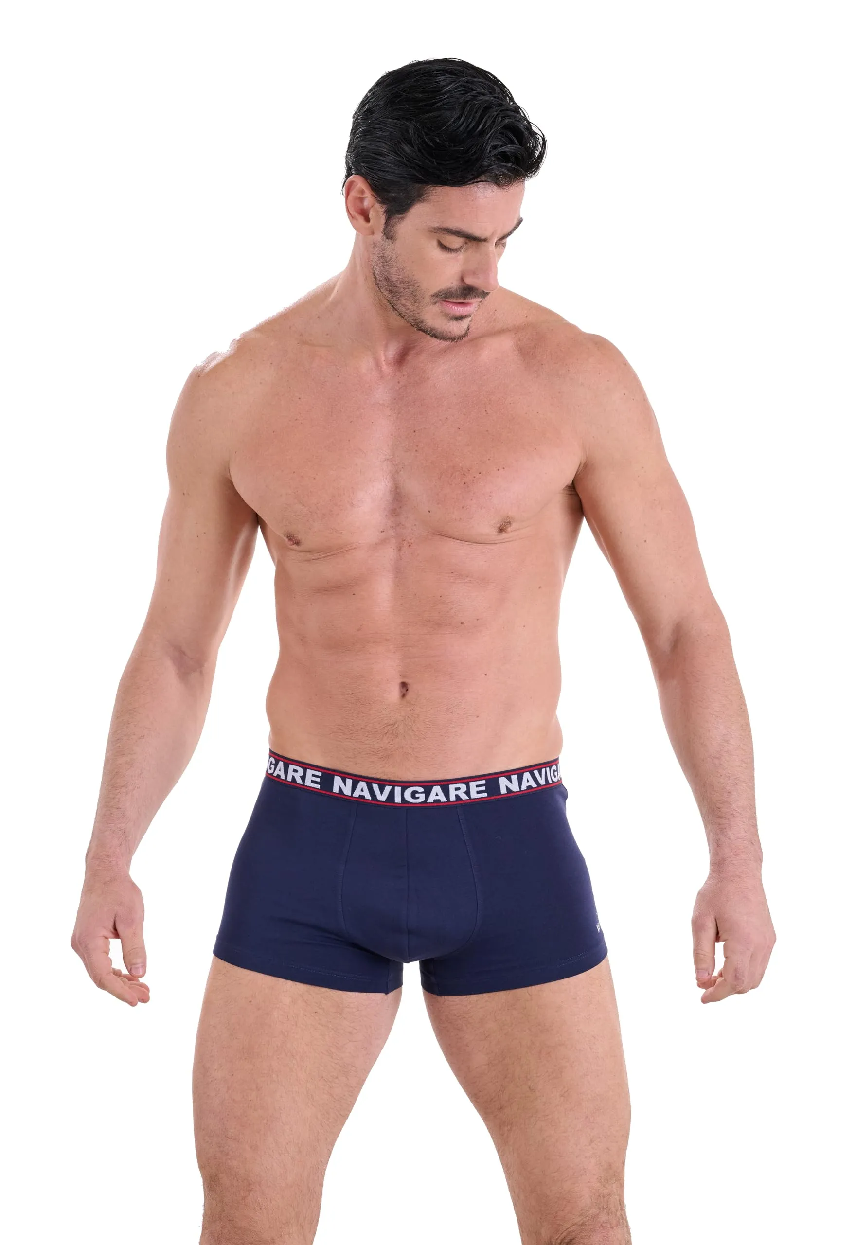 Navigare Boxer Uomo Art 322 Cotone Elasticizzato, Set di 6, Colori Assortiti - immagine 9