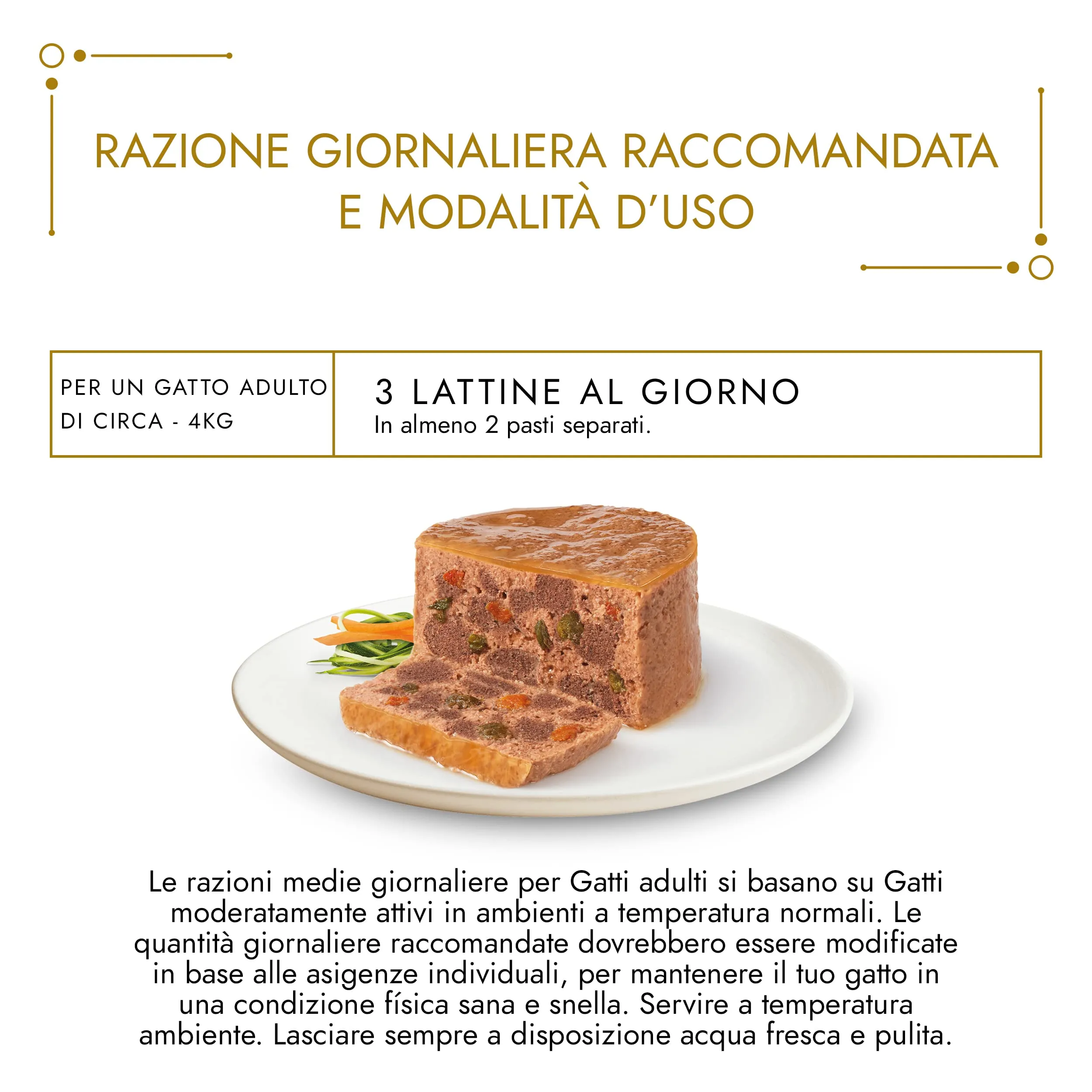 Gourmet Gold Cibo Umido per Gatti Adulti Patè Pollo, Carote e Zucchine, 24 x 85 g - immagine 6