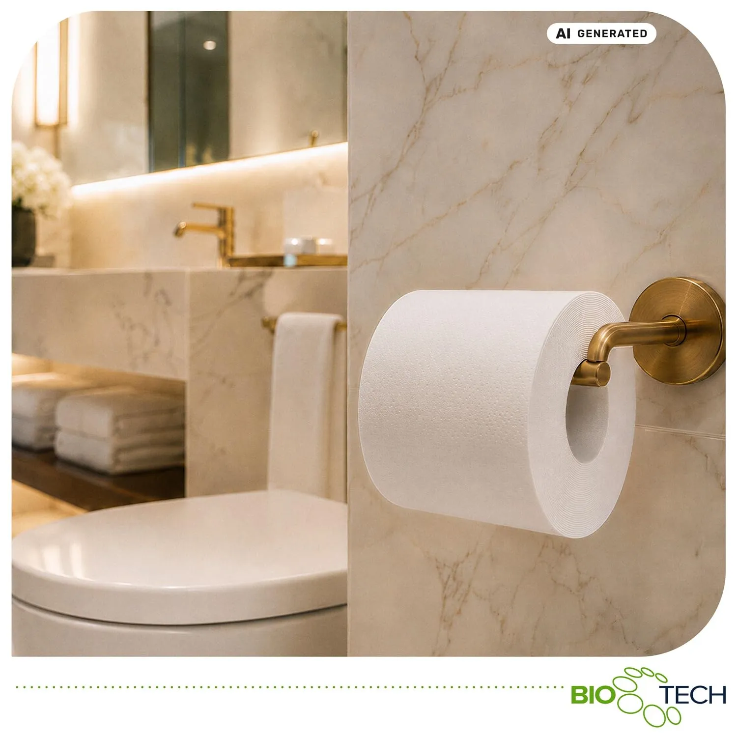 Papernet Bio Tech Carta Igienica 2 Veli, 24 Rotoli - immagine 4