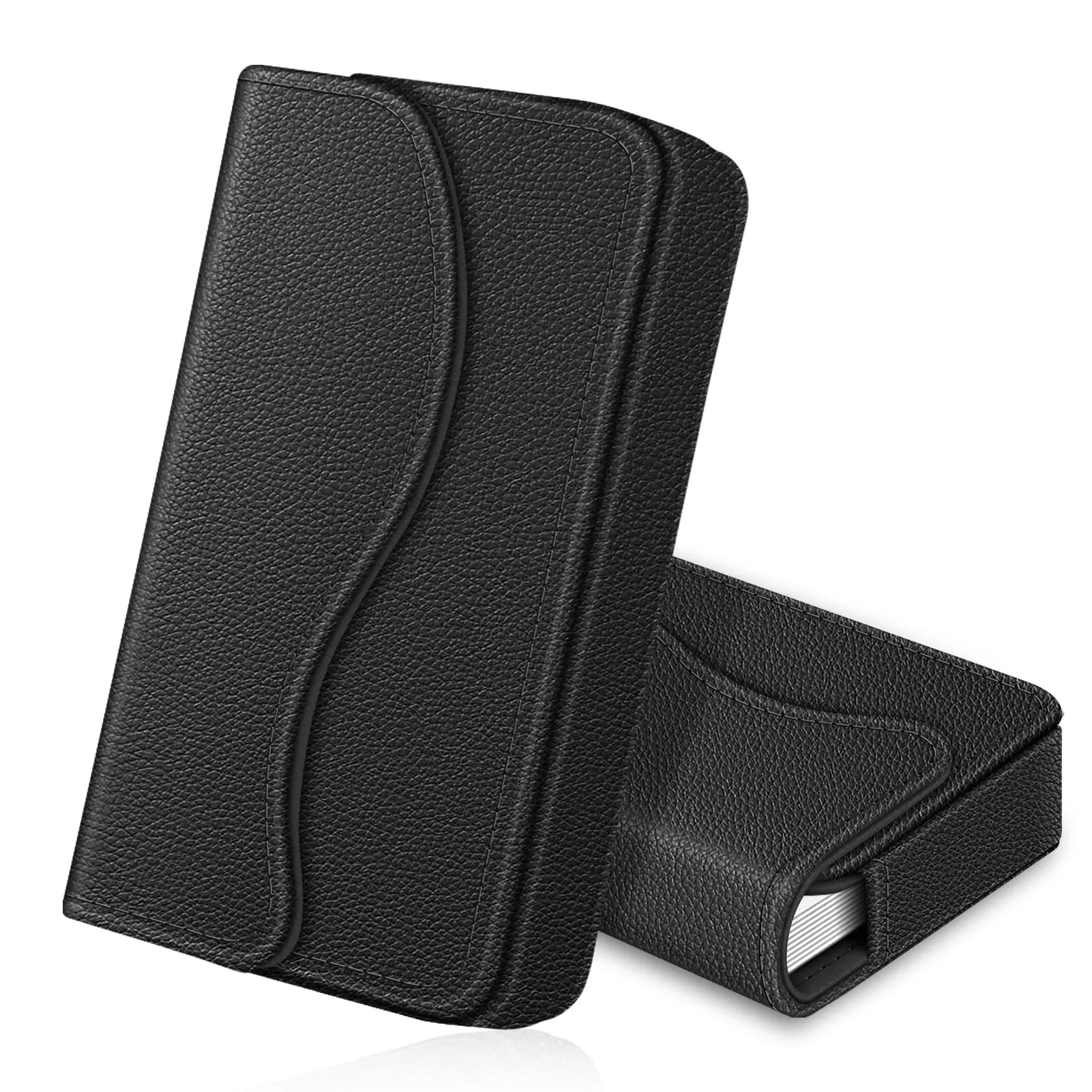 FINTIE Porta Biglietti da Visita con Chiusura Magnetica - immagine 1