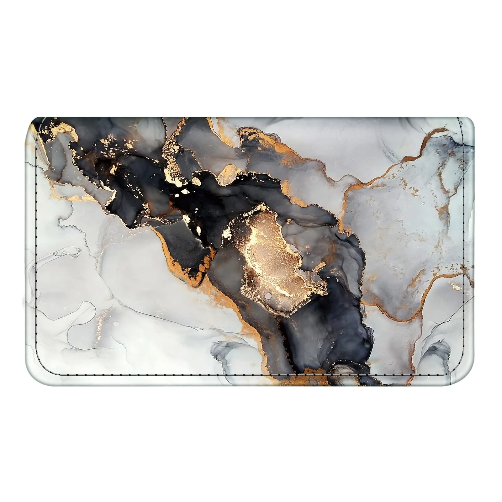 FINTIE Porta Biglietti da Visita con Chiusura Magnetica - Z-cloudy Marble - immagine 8