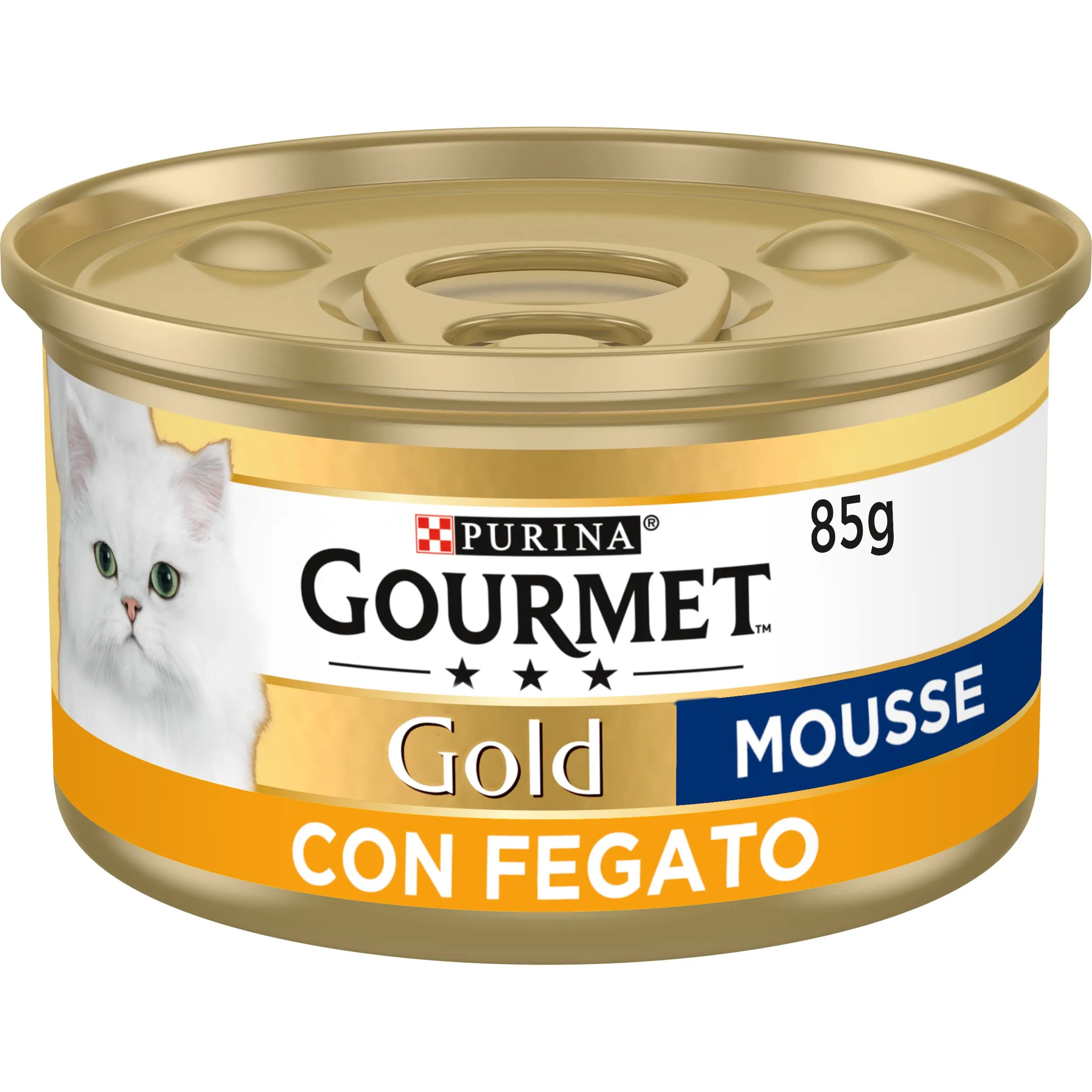 Gourmet Gold Cibo Umido per Gatti Adulti Mousse, Fegato, 24 Lattine da 85 g - immagine 2