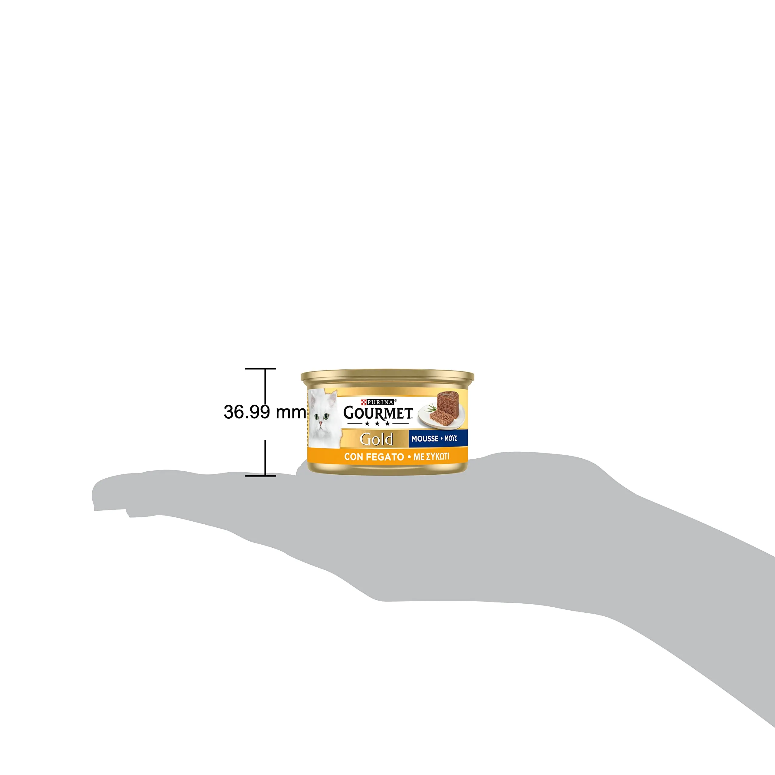 Gourmet Gold Cibo Umido per Gatti Adulti Mousse, Fegato, 24 Lattine da 85 g - immagine 4