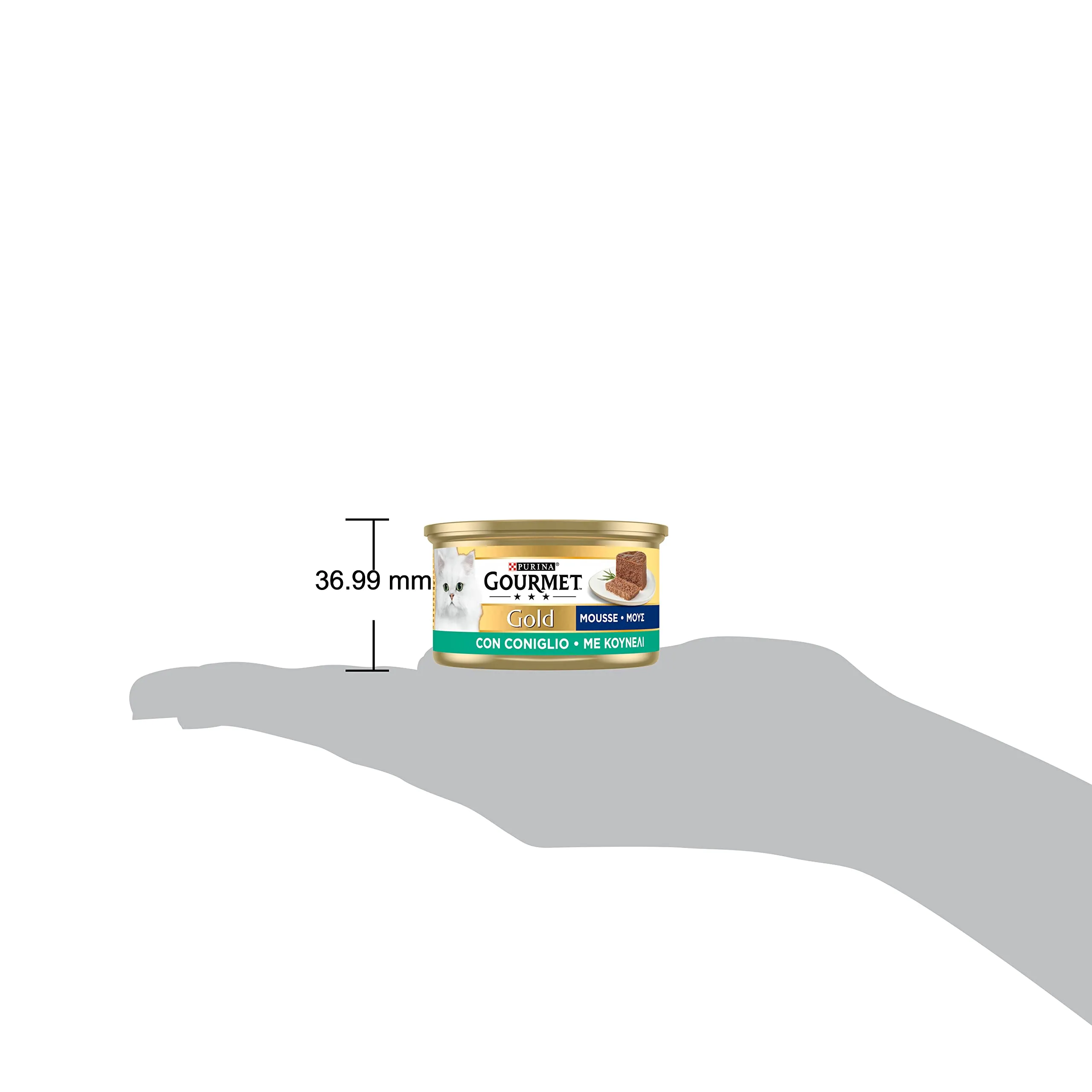 Gourmet Gold Cibo Umido per Gatti Adulti Mousse al Coniglio, 24 Lattine da 85 g - immagine 5