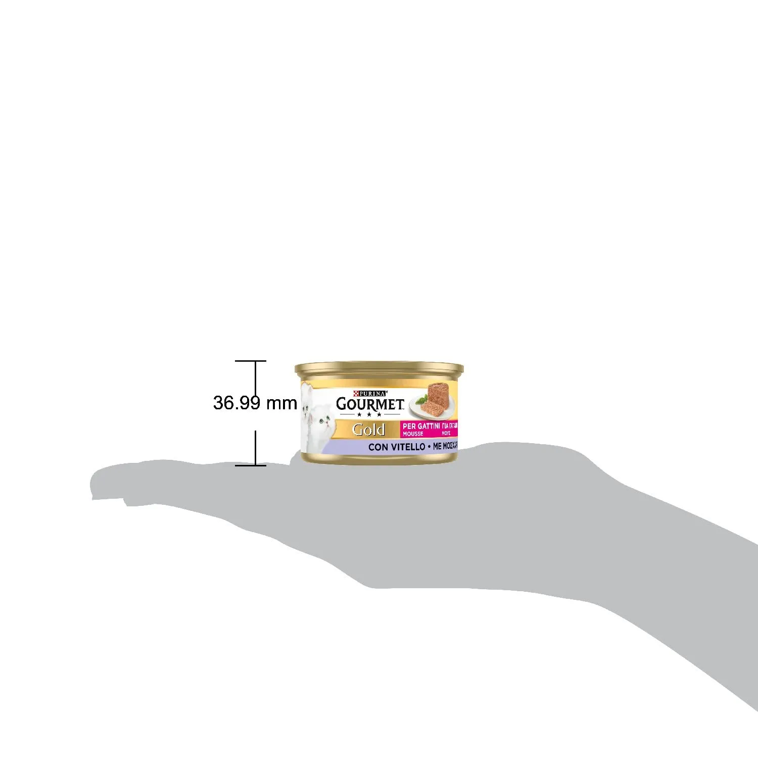 Gourmet Gold Cibo Umido per Gattini Mousse, 24 x 85 g - immagine 3