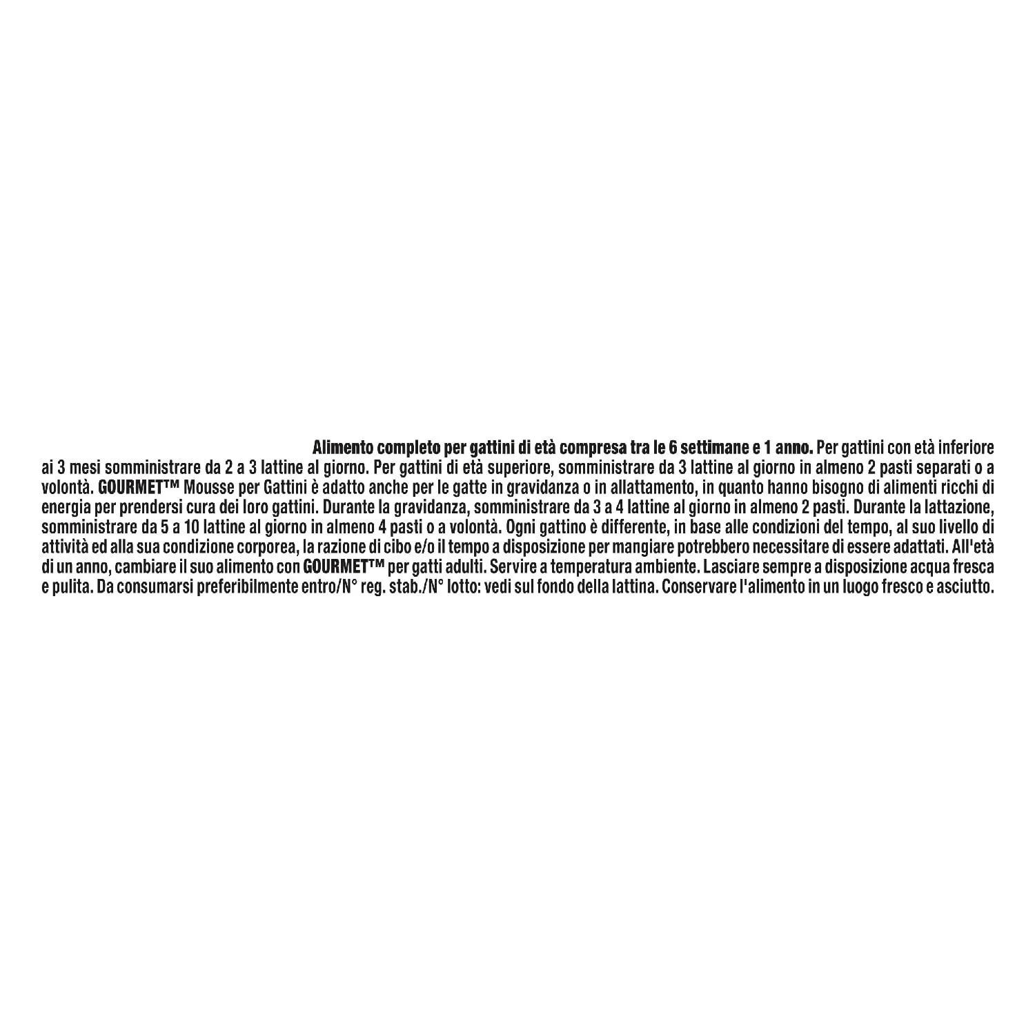 Gourmet Gold Cibo Umido per Gattini Mousse, 24 x 85 g - immagine 5