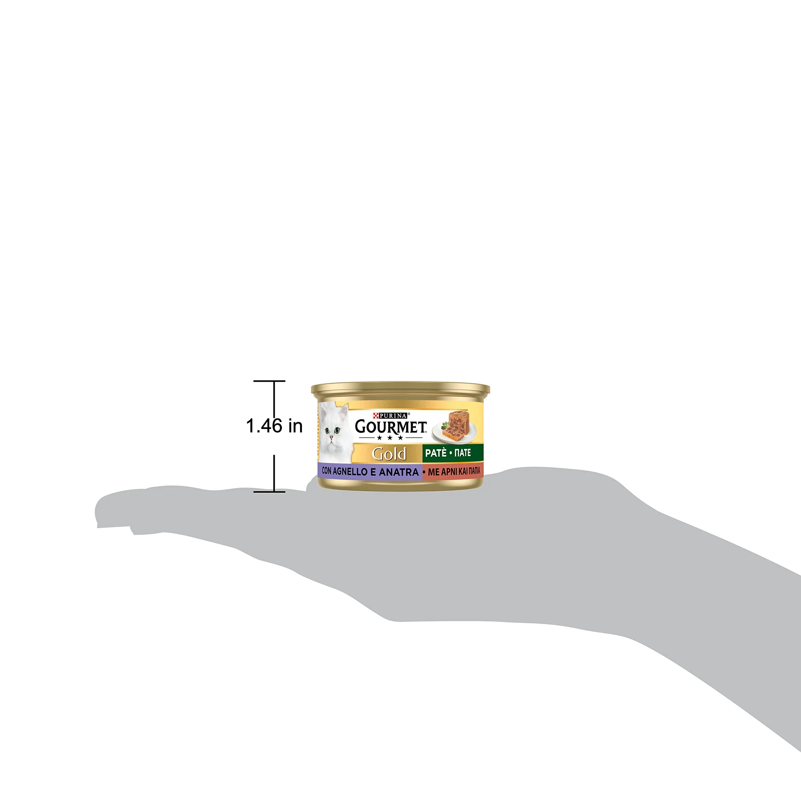 Purina Gourmet Gold Patè Umido Gatto Agnello e Anatra, 24 x 85g - immagine 4