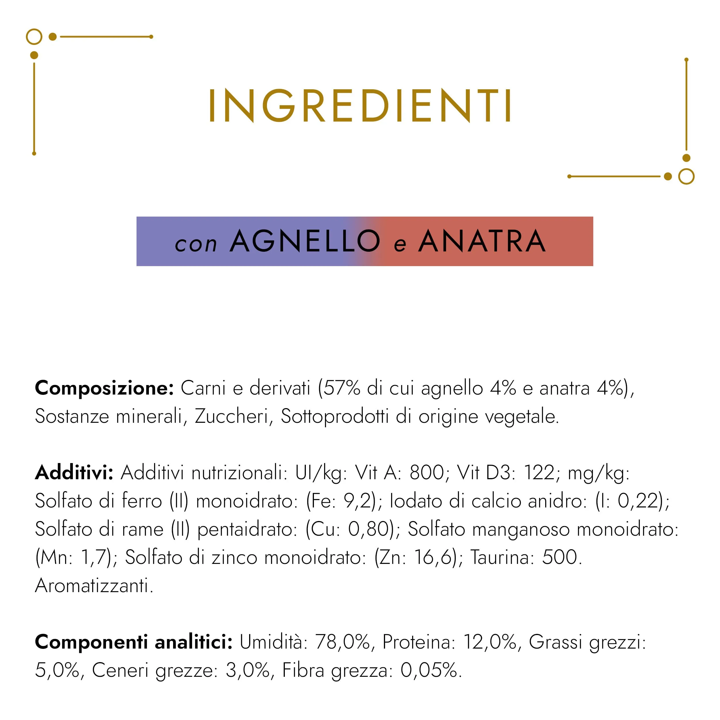 Purina Gourmet Gold Patè Umido Gatto Agnello e Anatra, 24 x 85g - immagine 5
