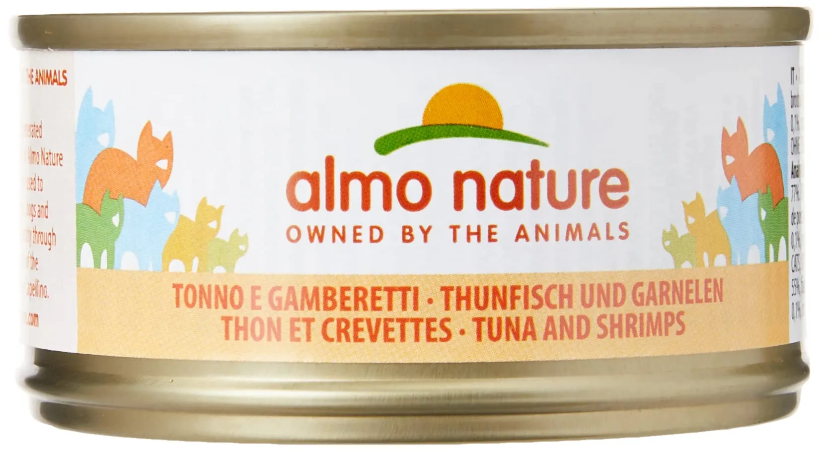 almo nature Legend Tonno e gamberetti Umido Gatto, 70 g, Confezione Da 6 - immagine 2
