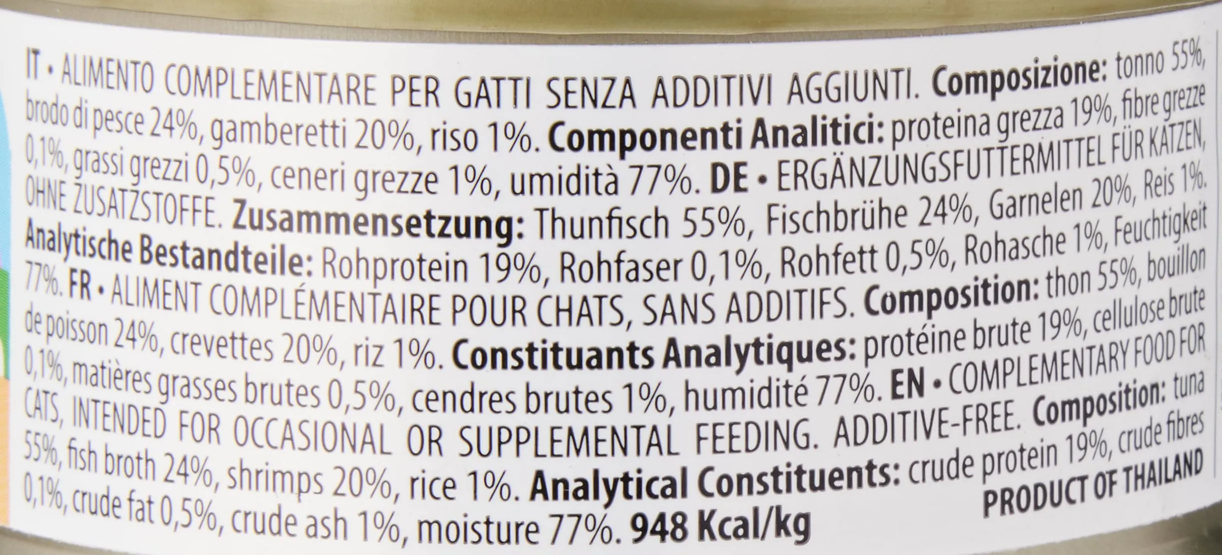 almo nature Legend Tonno e gamberetti Umido Gatto, 70 g, Confezione Da 6 - immagine 7