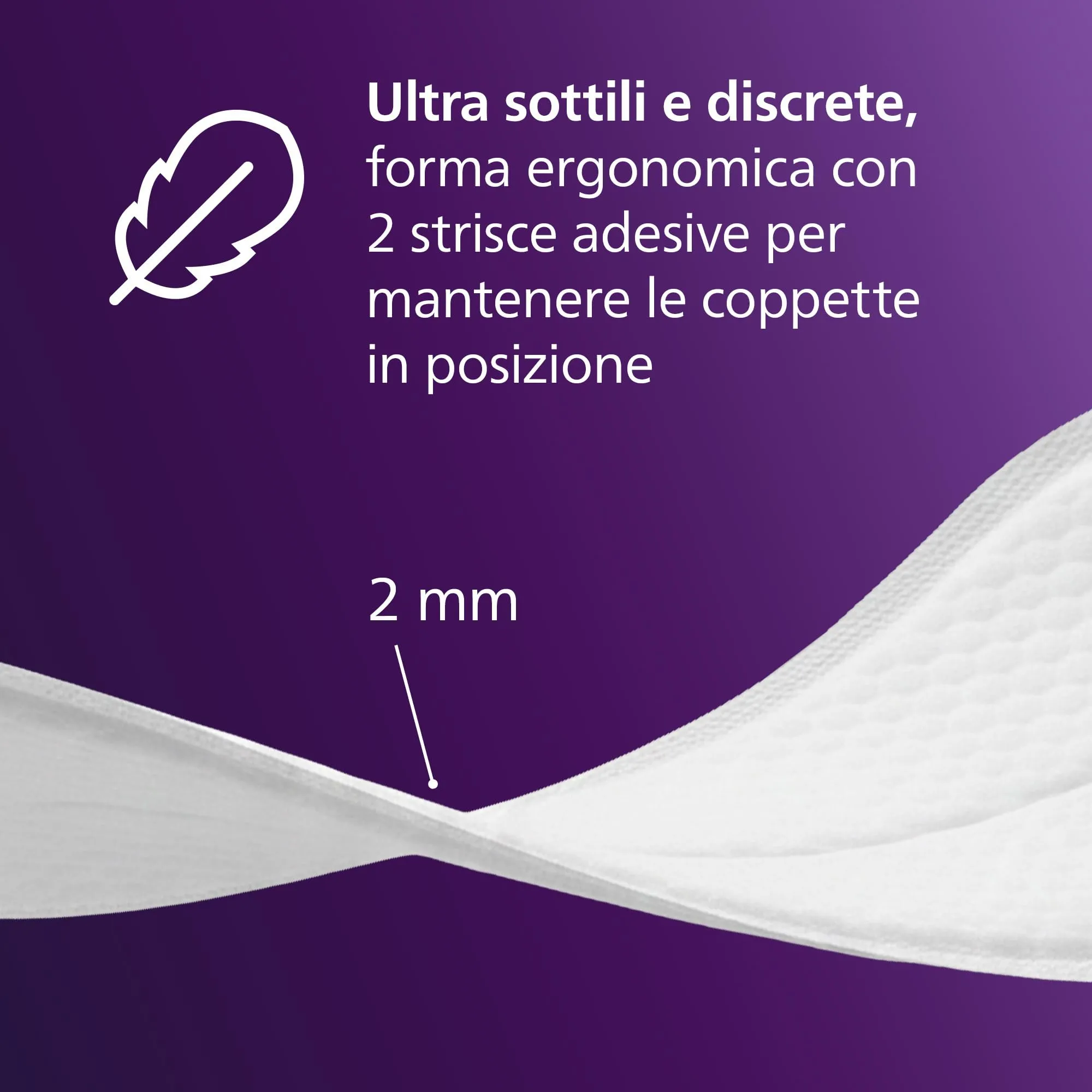 Philips Avent Coppette Assorbilatte Monouso, 60 pezzi, SCF254/61 - immagine 5