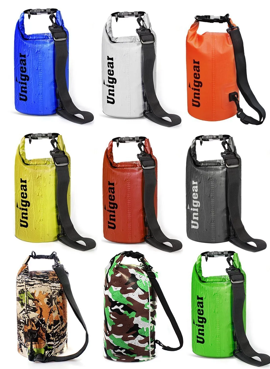 Unigear Borsa Impermeabile Sacca Stagna Dry Bag 30L - immagine 2