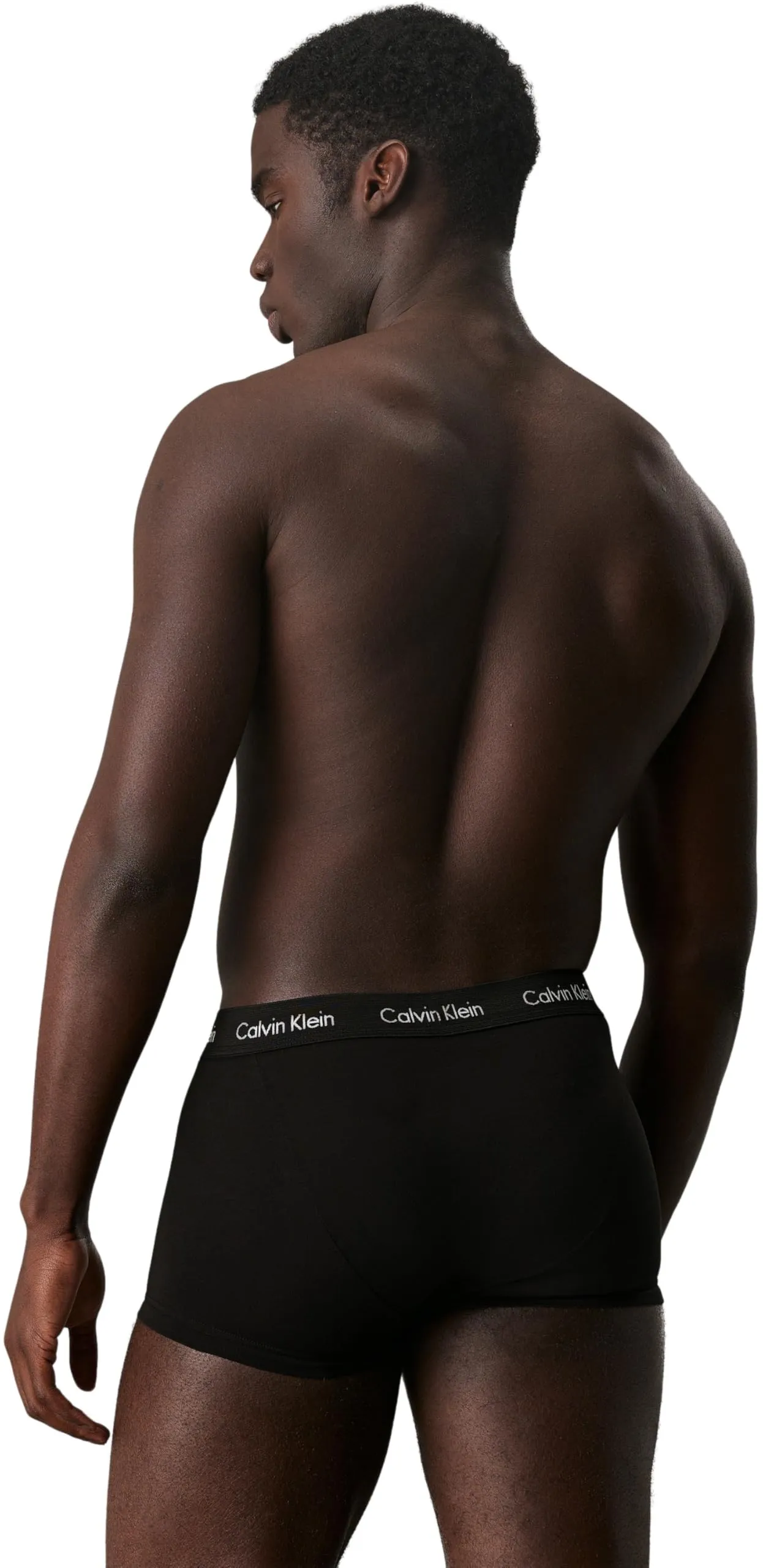 Calvin Klein Boxer Vita Bassa, Confezione da 3, Nero, XL - immagine 2