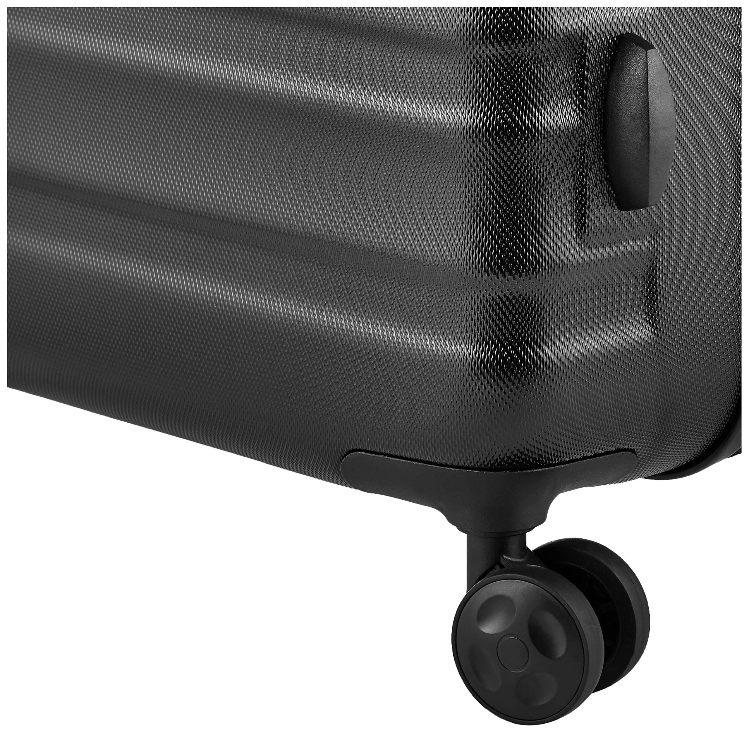 Amazon Basics Set Valigie Rigide ABS Espandibili (Piccola + Grande) - Nero - immagine 4