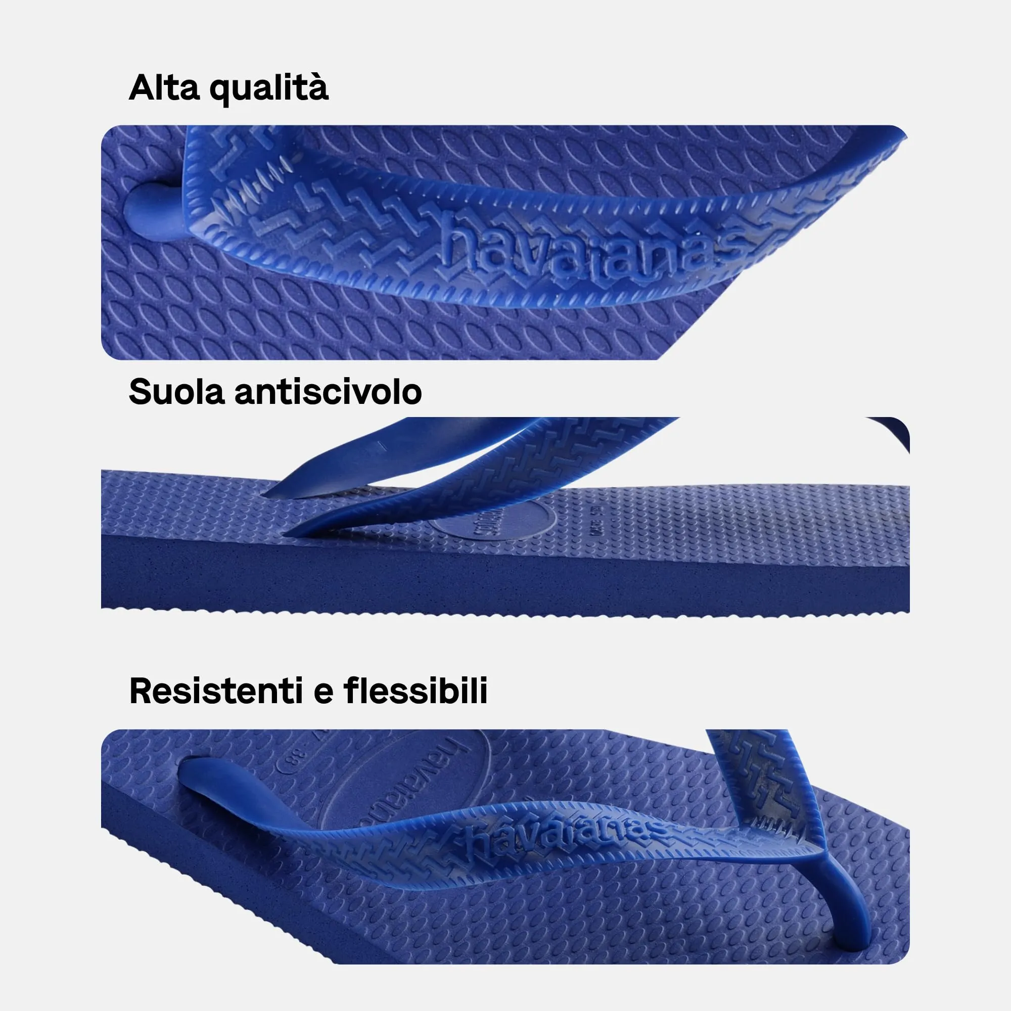 Havaianas Top Color Unisex Adult Flip Flops - Marine Blue, 43 EU - immagine 6