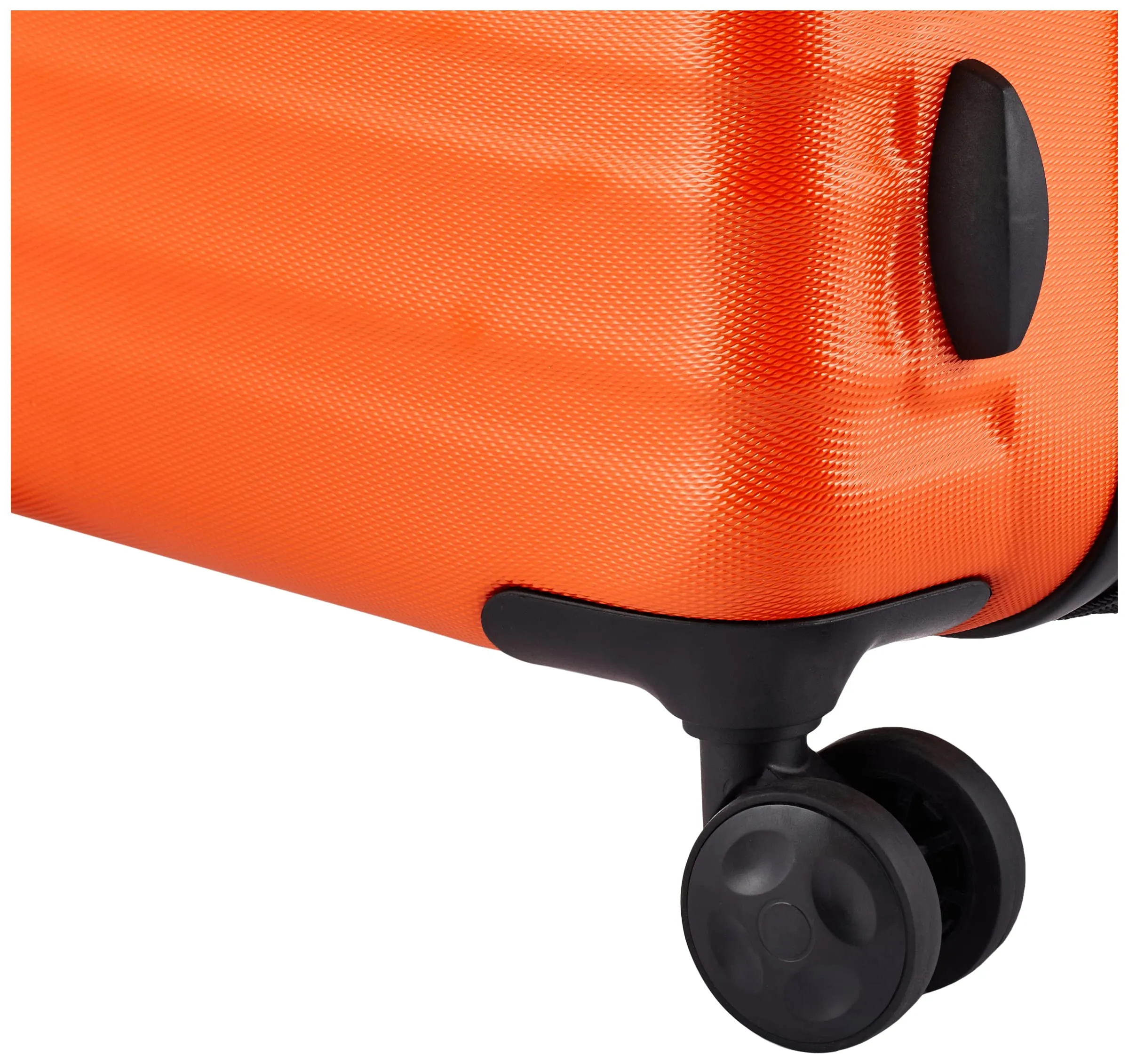 Amazon Basics Valigia Rigida Piccola Espandibile in ABS, 55 x 37,5 x 25,5cm, Arancione Bruciato - immagine 4