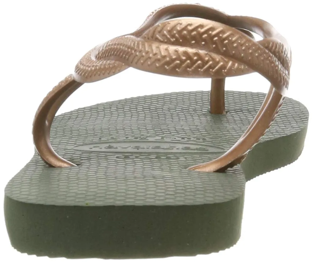 Havaianas Luna Infradito Donna Verde Olive Green 4896, 35/36 EU - immagine 3