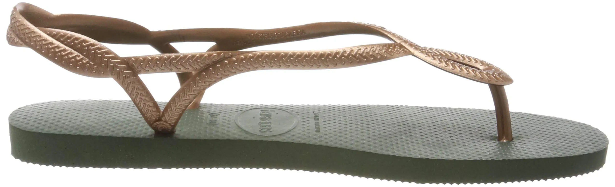 Havaianas Luna Infradito Donna Verde Olive Green 4896, 35/36 EU - immagine 6