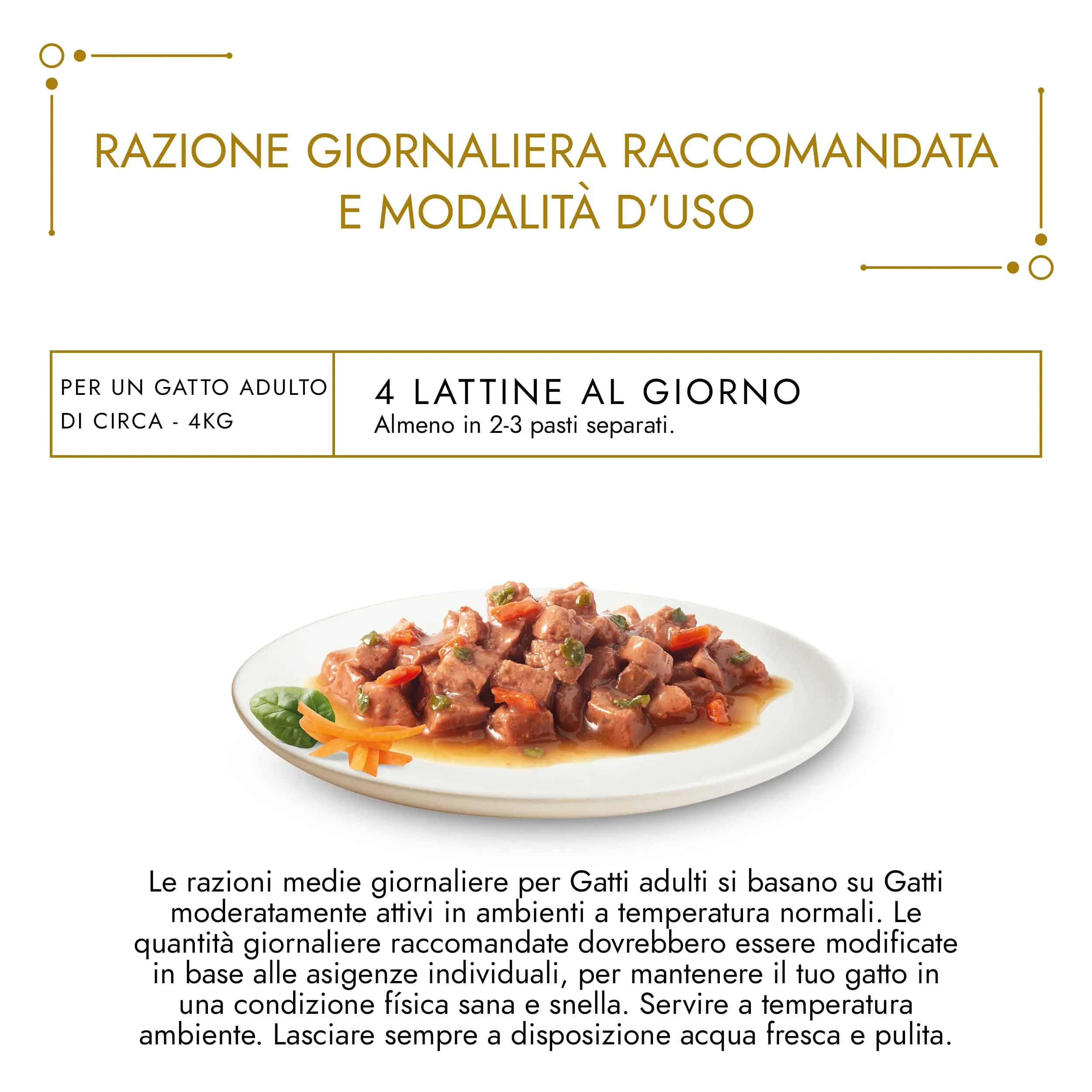 Gourmet Gold Cibo Umido per Gatti Adulti Bocconcini con Coniglio e Carote, 24 Lattine da 85g - immagine 6