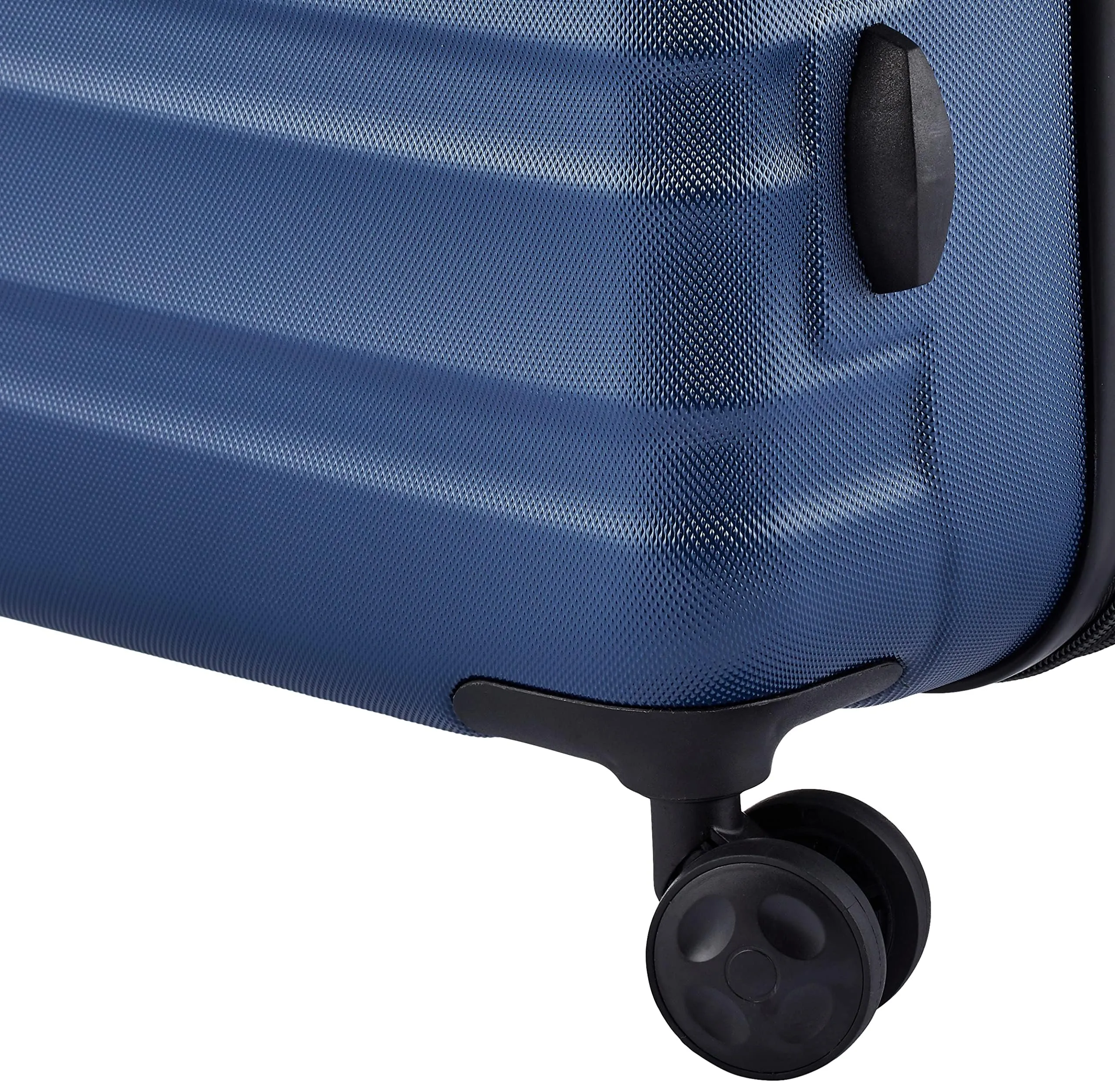 Amazon Basics Set Valigie Rigide ABS Espandibili, Piccola + Grande, Blu Navy - immagine 4