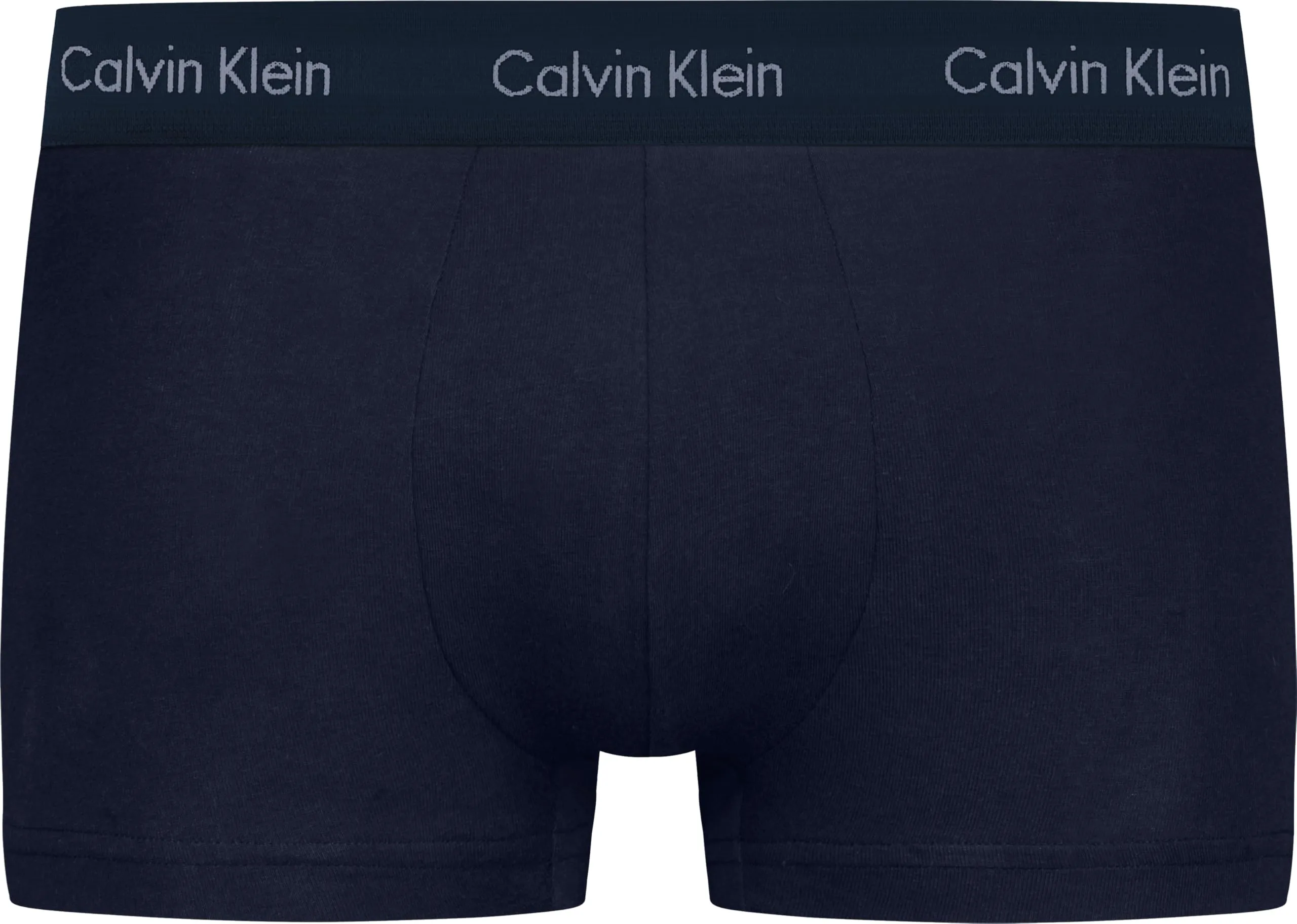Calvin Klein Uomo Pantaloncini Boxer Vita Bassa, Confezione da 3, Multicolore (Black/Blueshadow/Cobaltwater Dtm Wb), XL - immagine 7